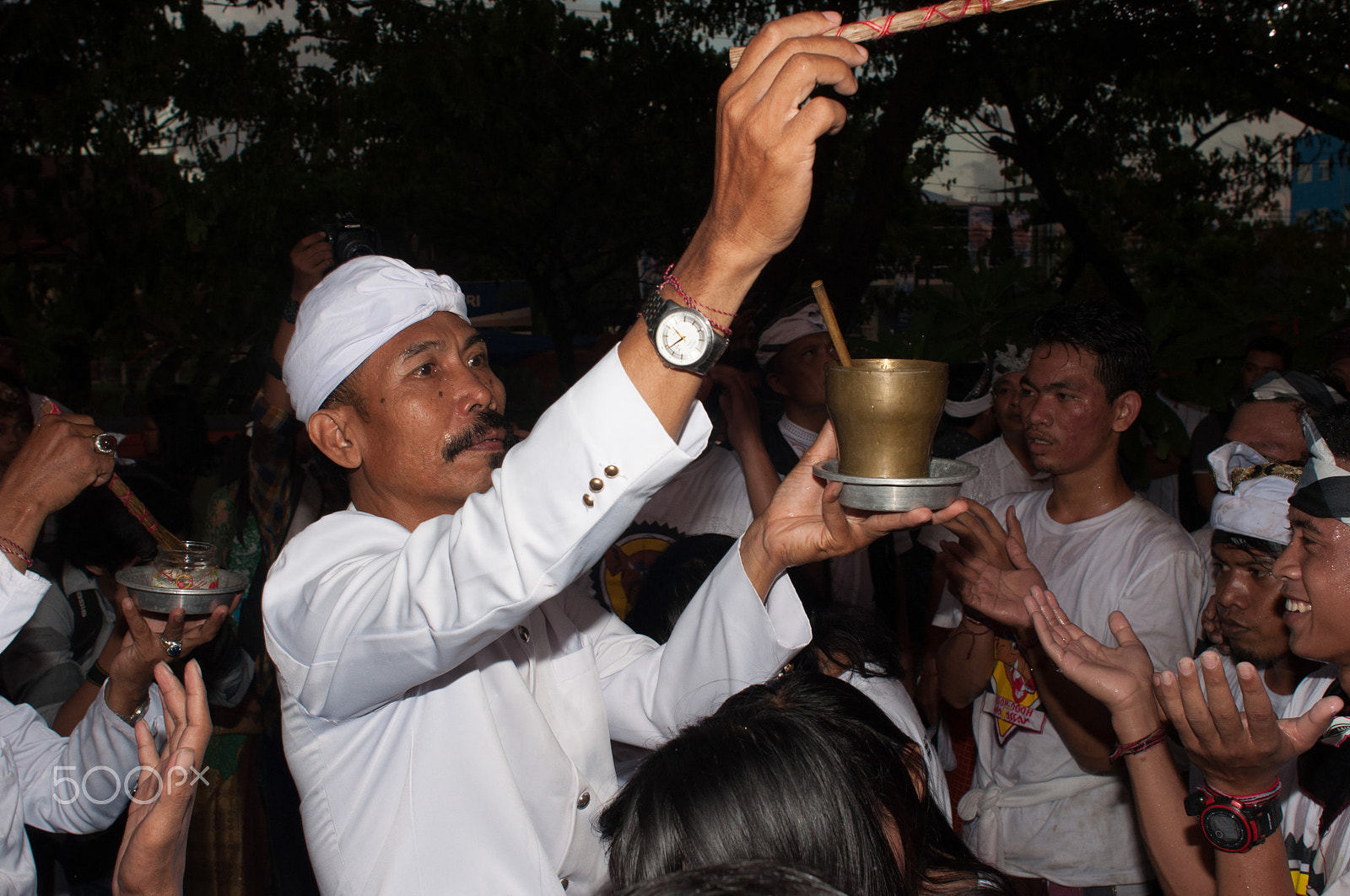 Nikon D90 + Nikon AF Nikkor 24mm F2.8D sample photo. The eve of nyepi day of silence in makassar, indonesia photography