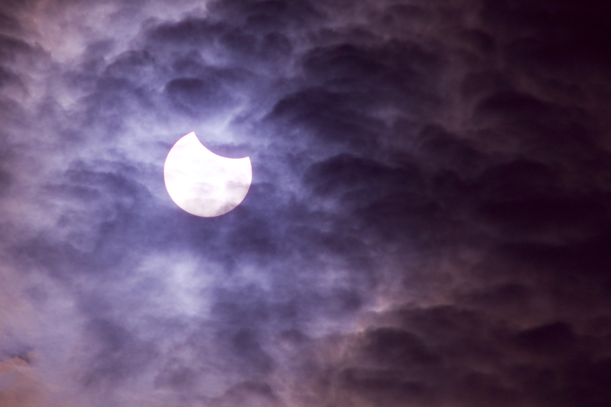 Sony SLT-A65 (SLT-A65V) + Minolta AF 70-210mm F4 Macro sample photo. Solar eclipse indonesia 2016 photography