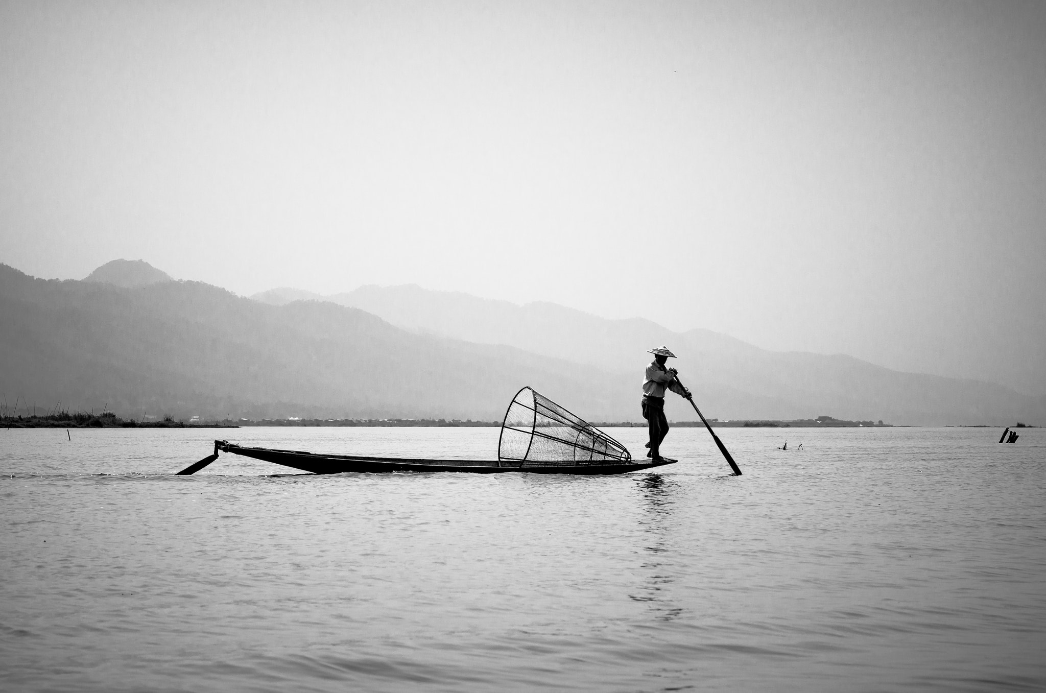 Pentax K-5 II + Pentax smc DA 50mm F1.8 sample photo. Time stands still on inle lake photography