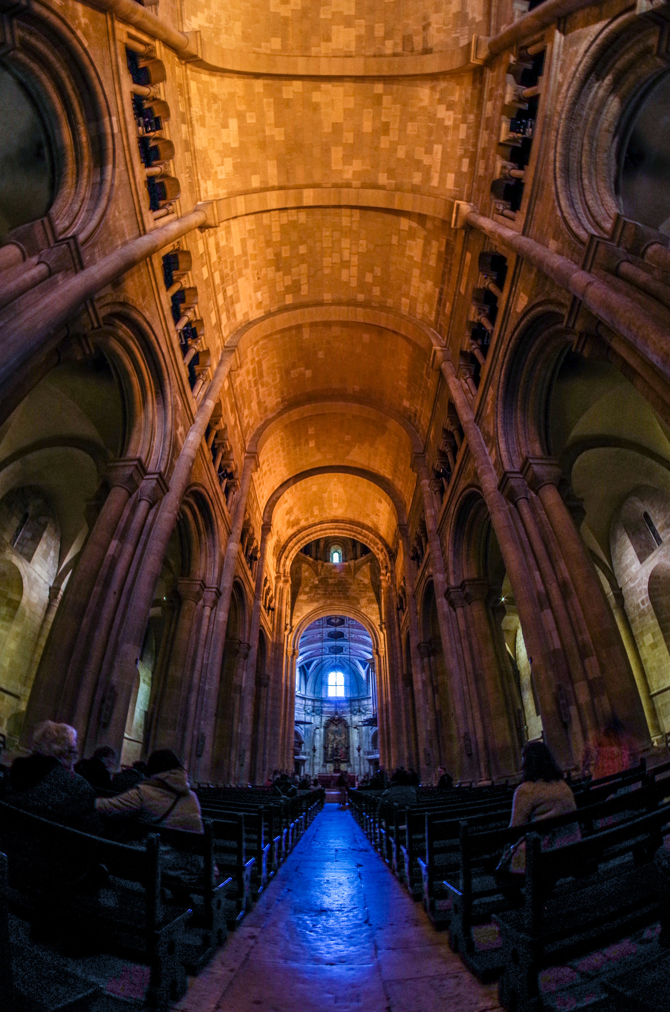 Pentax K-500 + A Series Lens sample photo. Lisbon cathedral photography