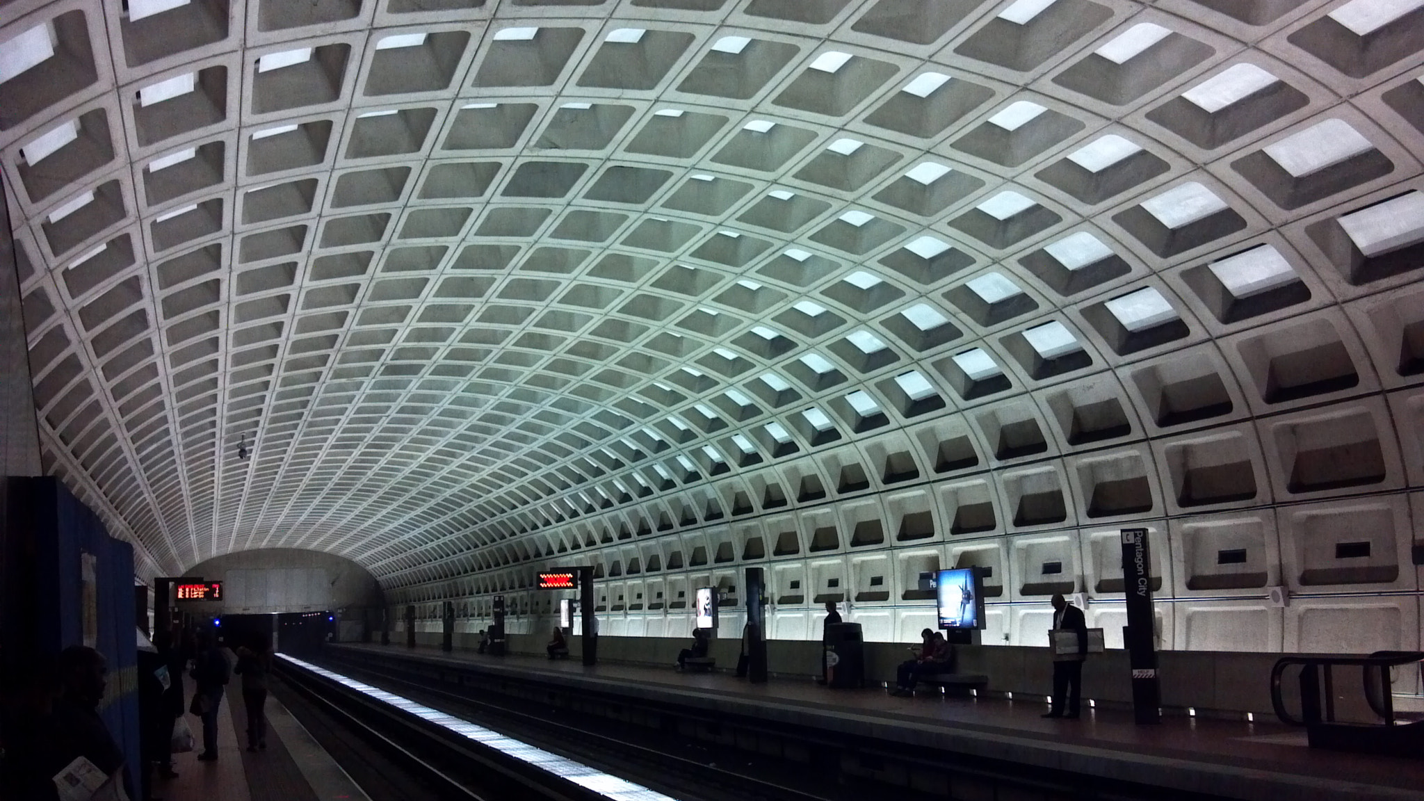 Motorola DROID X2 sample photo. D.c subway (correction) photography