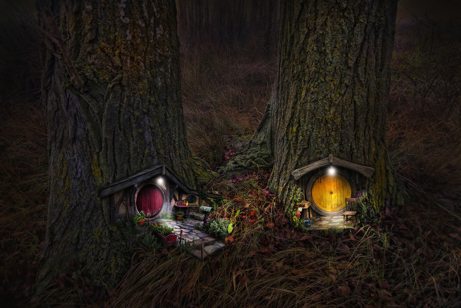 Nikon D200 sample photo. Little hobbiton photography