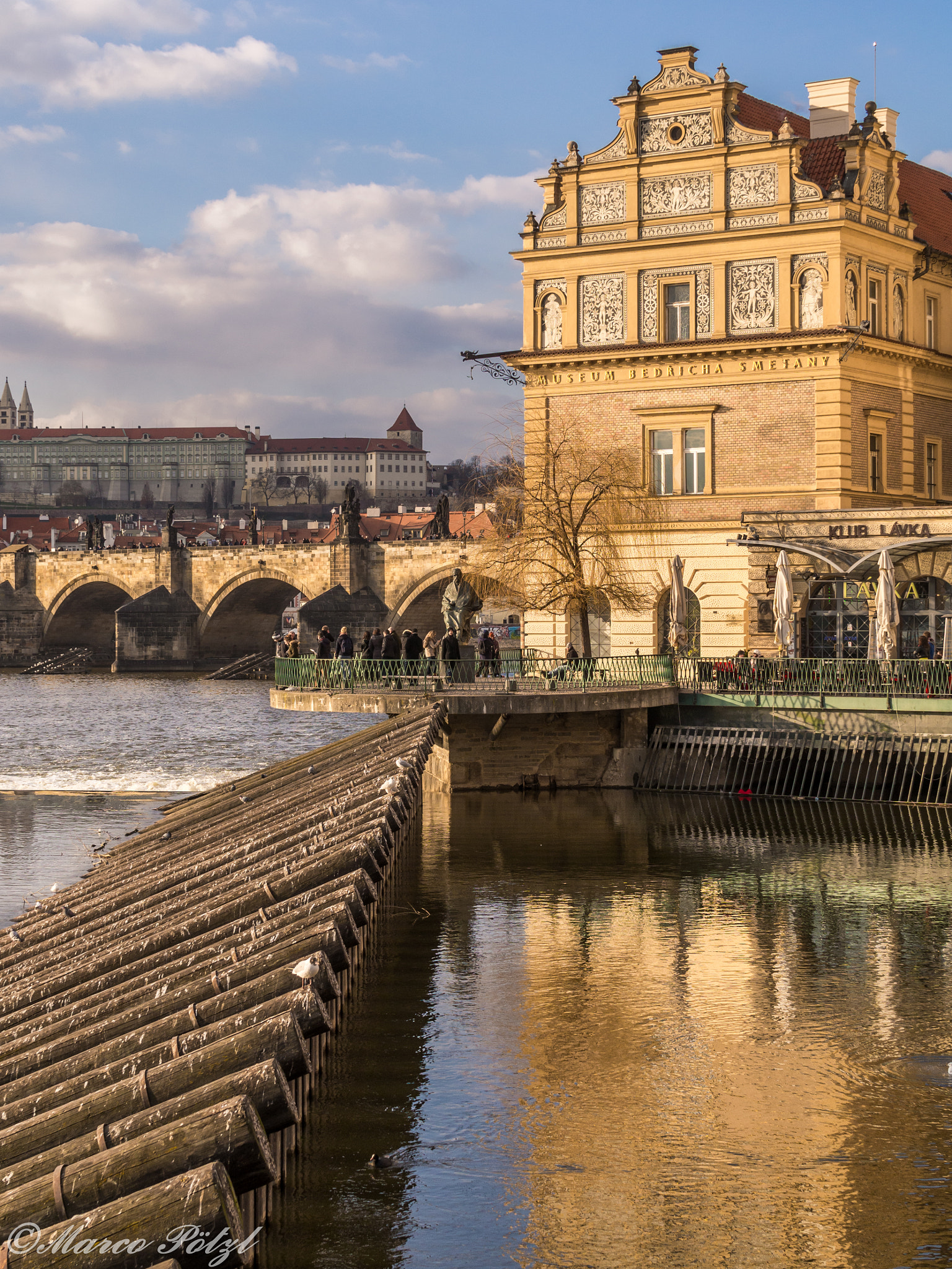 Olympus PEN E-PM2 + Sigma 30mm F2.8 EX DN sample photo. Museum smetany und karlsbrücke photography