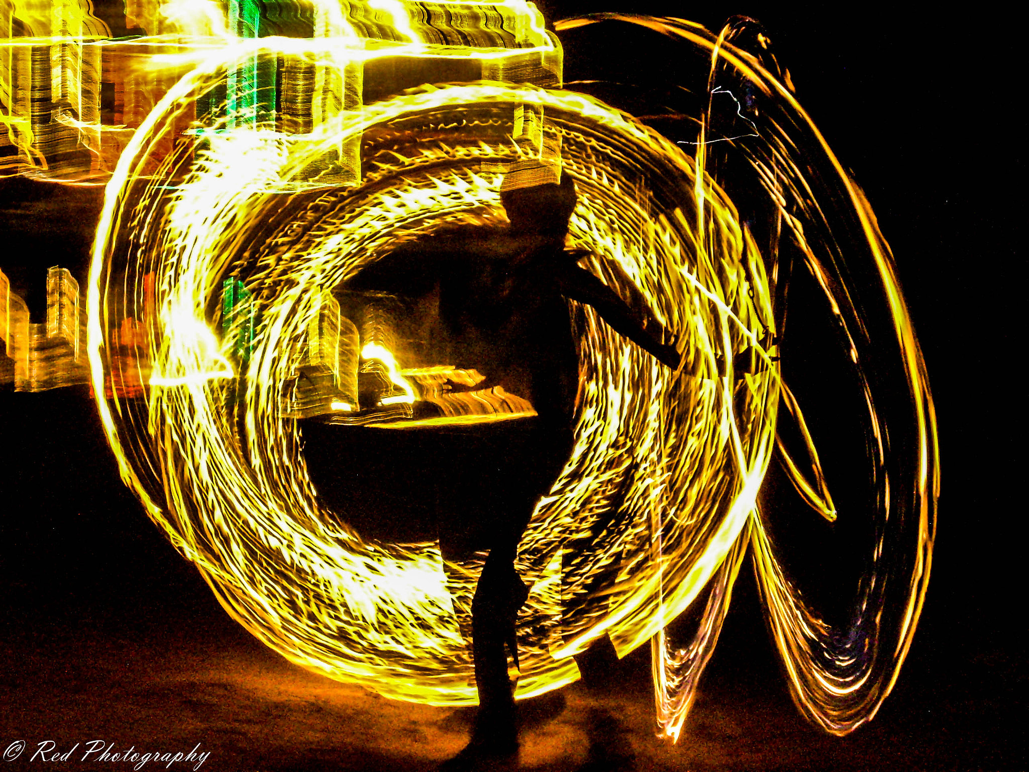 Nikon COOLPIX L10 sample photo. Playing with fire photography