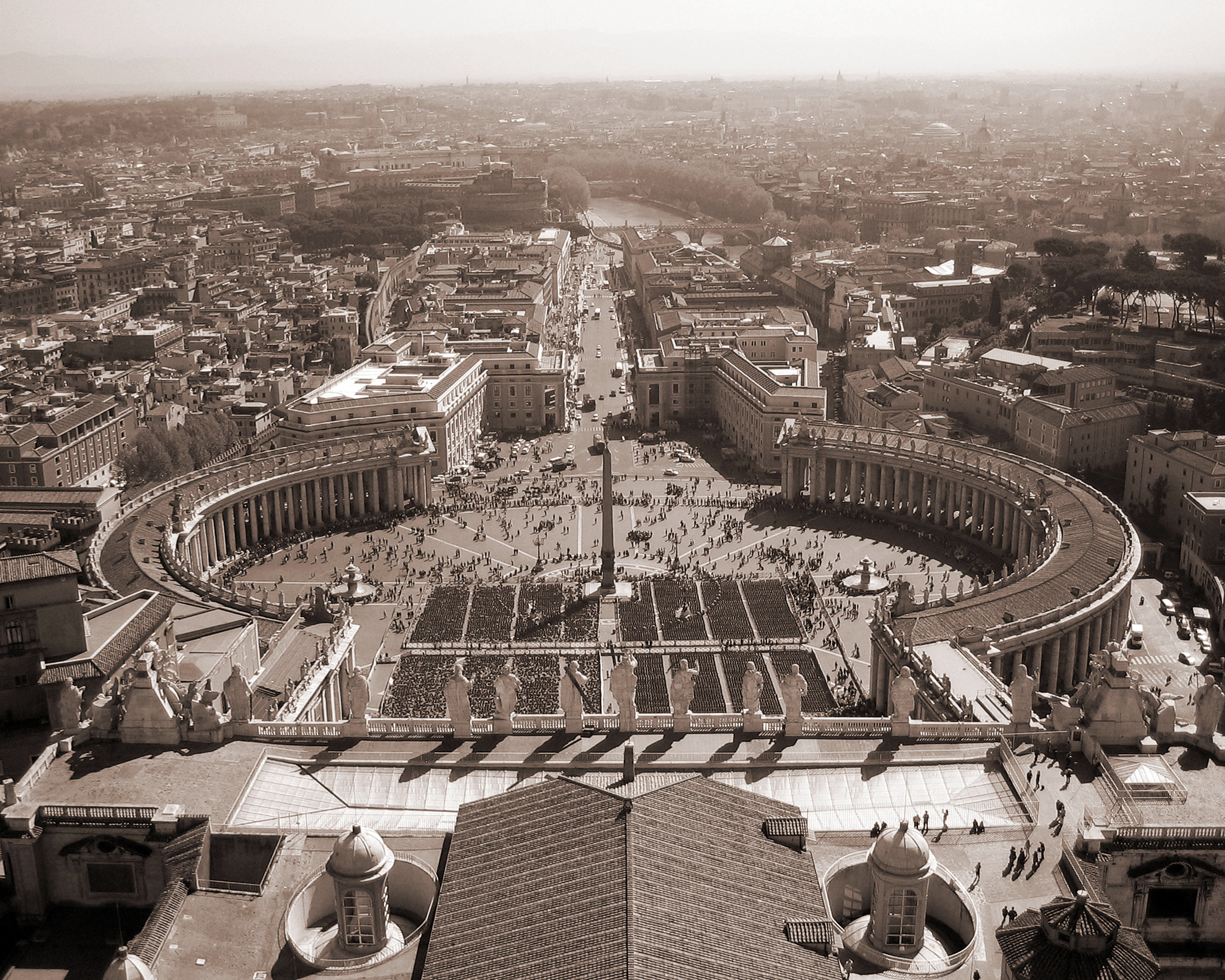 Canon DIGITAL IXUS 40 sample photo. St peter church, rome photography