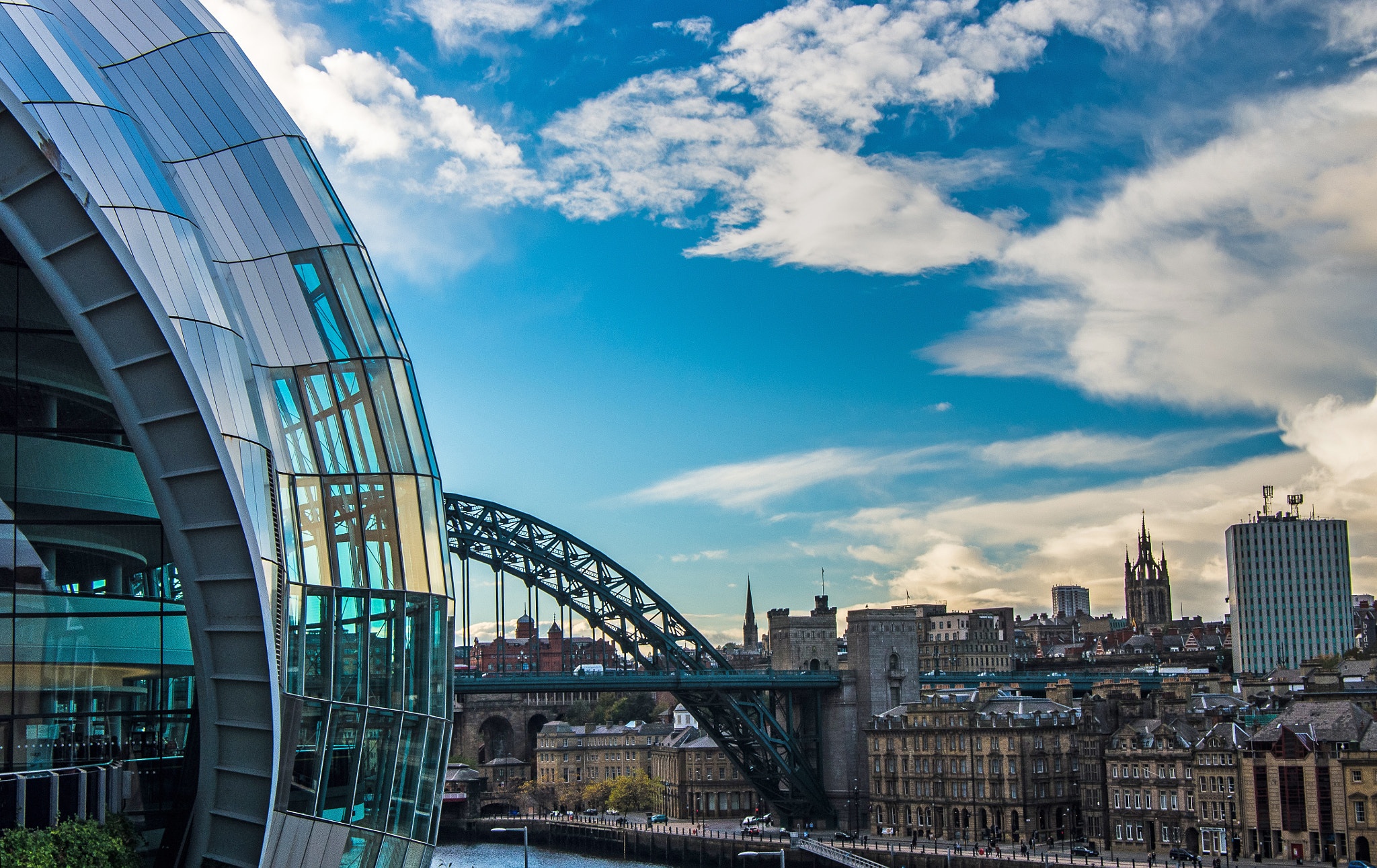 Pentax smc DA 16-45mm F4 ED AL sample photo. Newcastle quayside photography