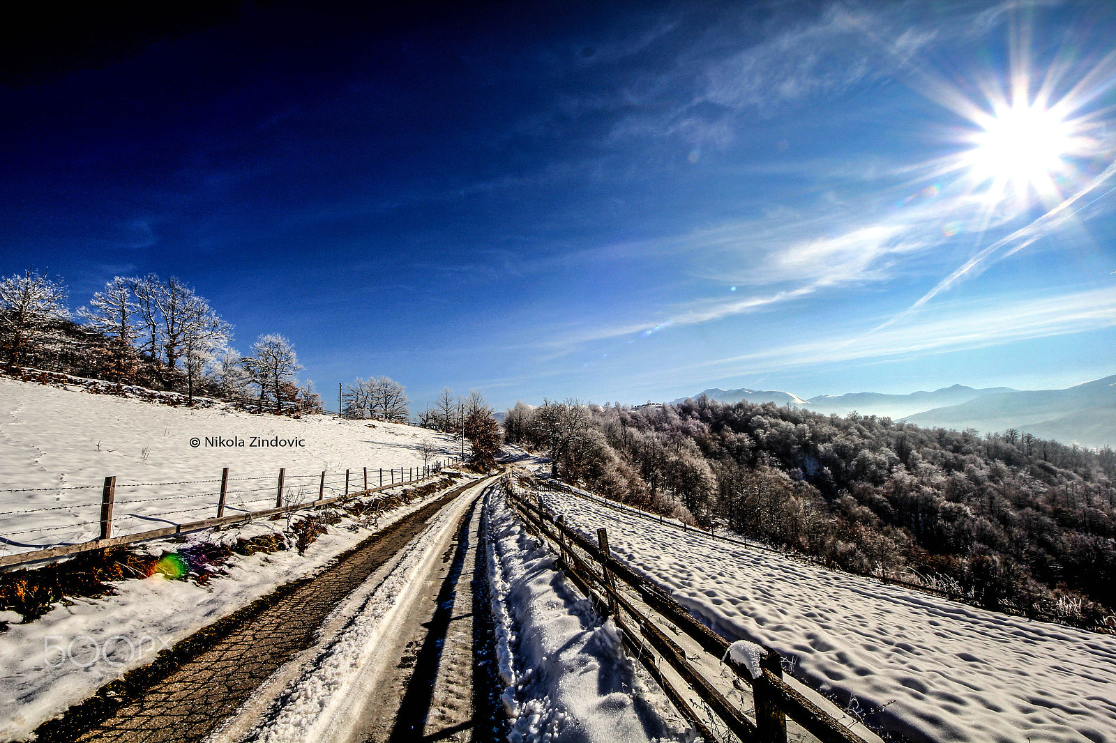 Canon EOS 550D (EOS Rebel T2i / EOS Kiss X4) sample photo. Winter in village jakovice-mojkovac montenegro photography