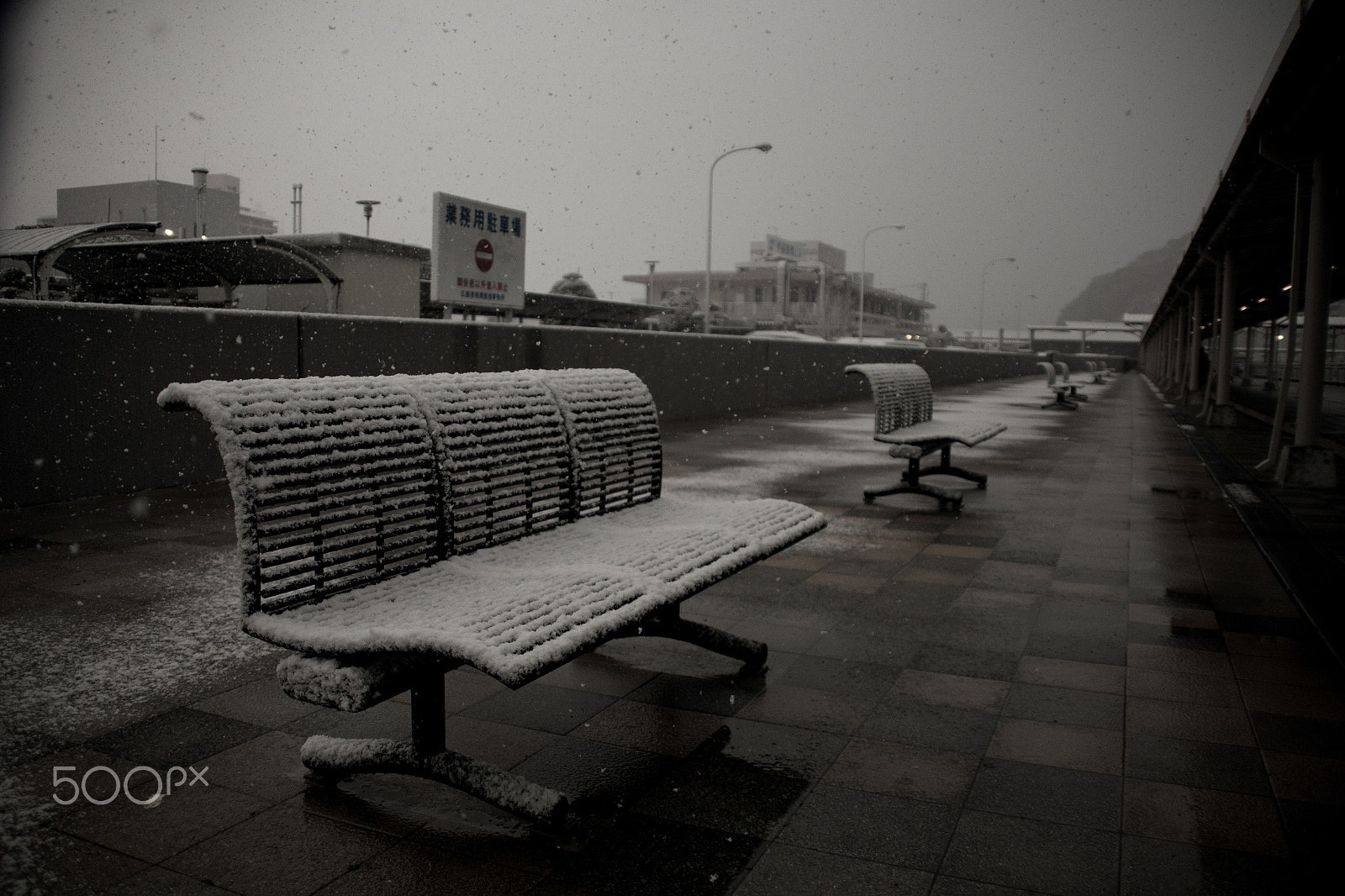 Canon EF 28-200mm F3.5-5.6 USM sample photo. Snowy port photography