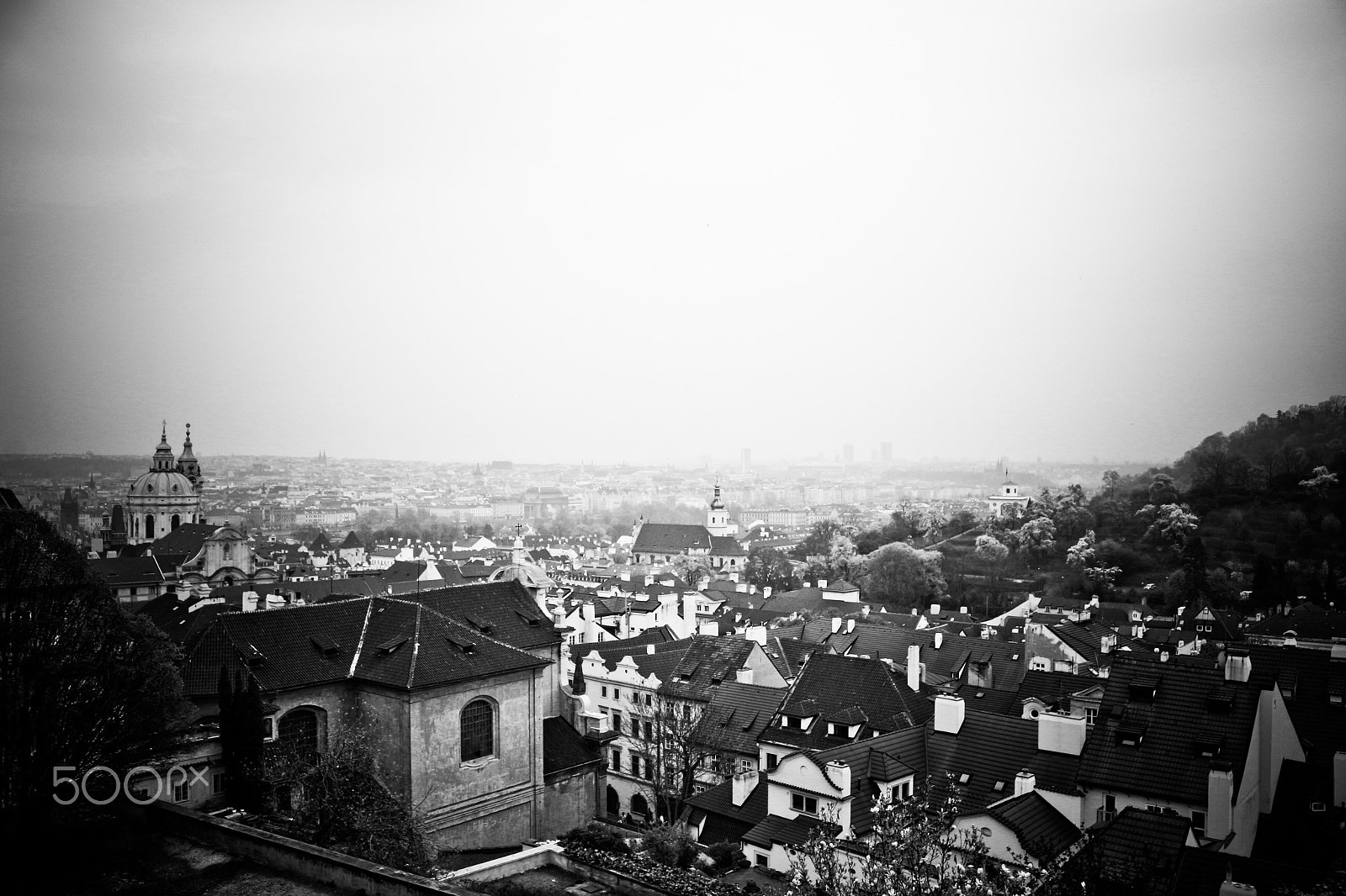 Canon EOS 100D (EOS Rebel SL1 / EOS Kiss X7) sample photo. Prague city view photography