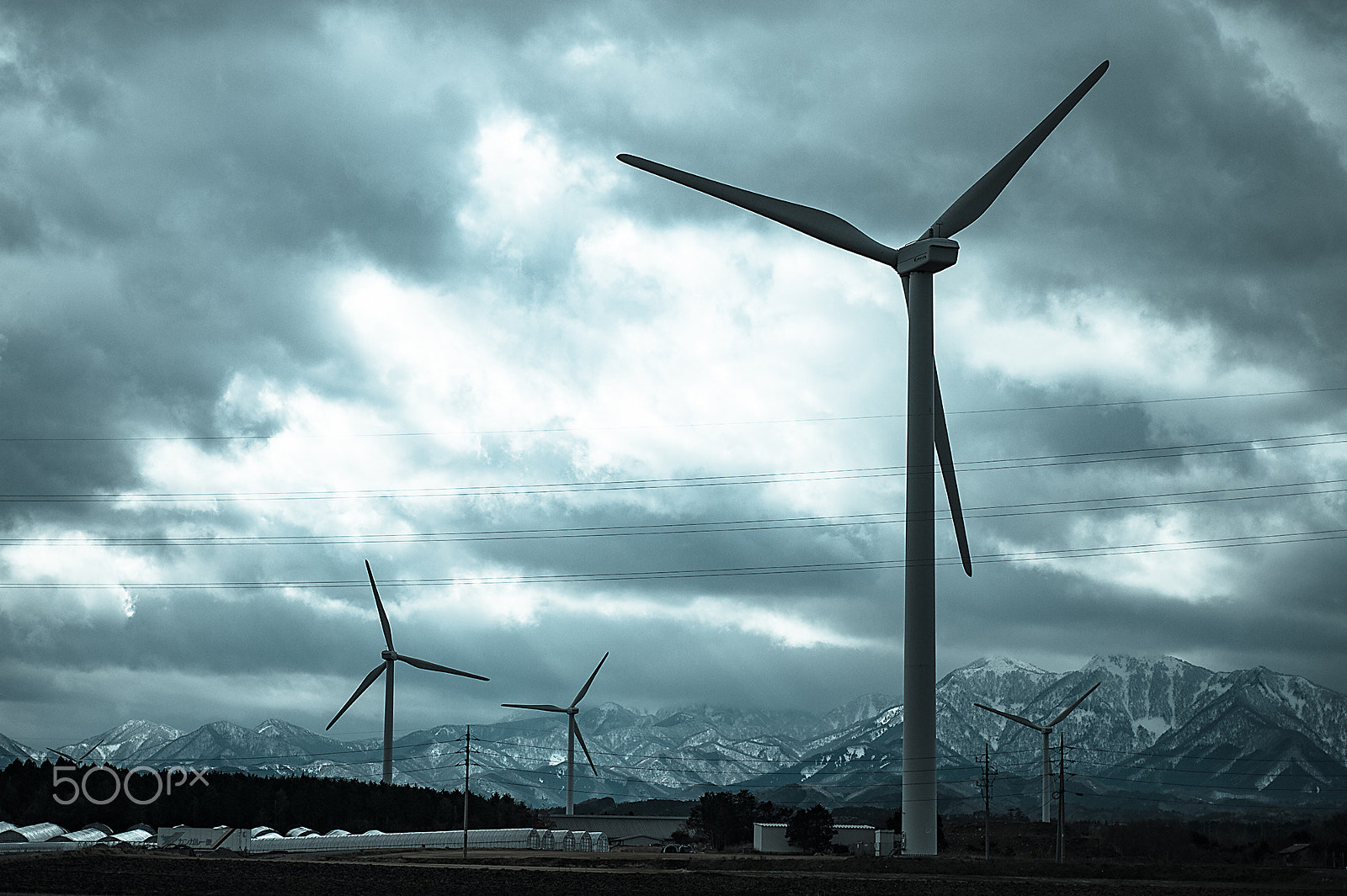 Nikon Df sample photo. Windmill photography