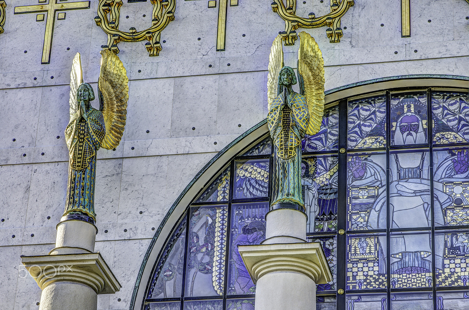 Tamron AF 28-75mm F2.8 XR Di LD Aspherical (IF) sample photo. Otto-wagner-kirche photography