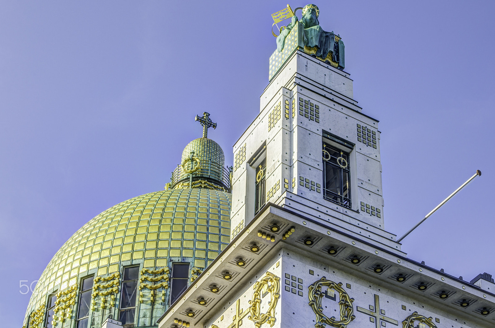 Tamron AF 28-75mm F2.8 XR Di LD Aspherical (IF) sample photo. Otto-wagner-kirche photography
