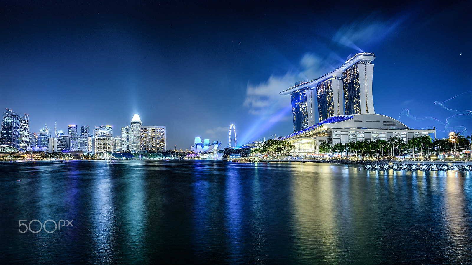 Nikon D800E + Nikon AF-S Nikkor 20mm F1.8G ED sample photo. Marina center singapore photography