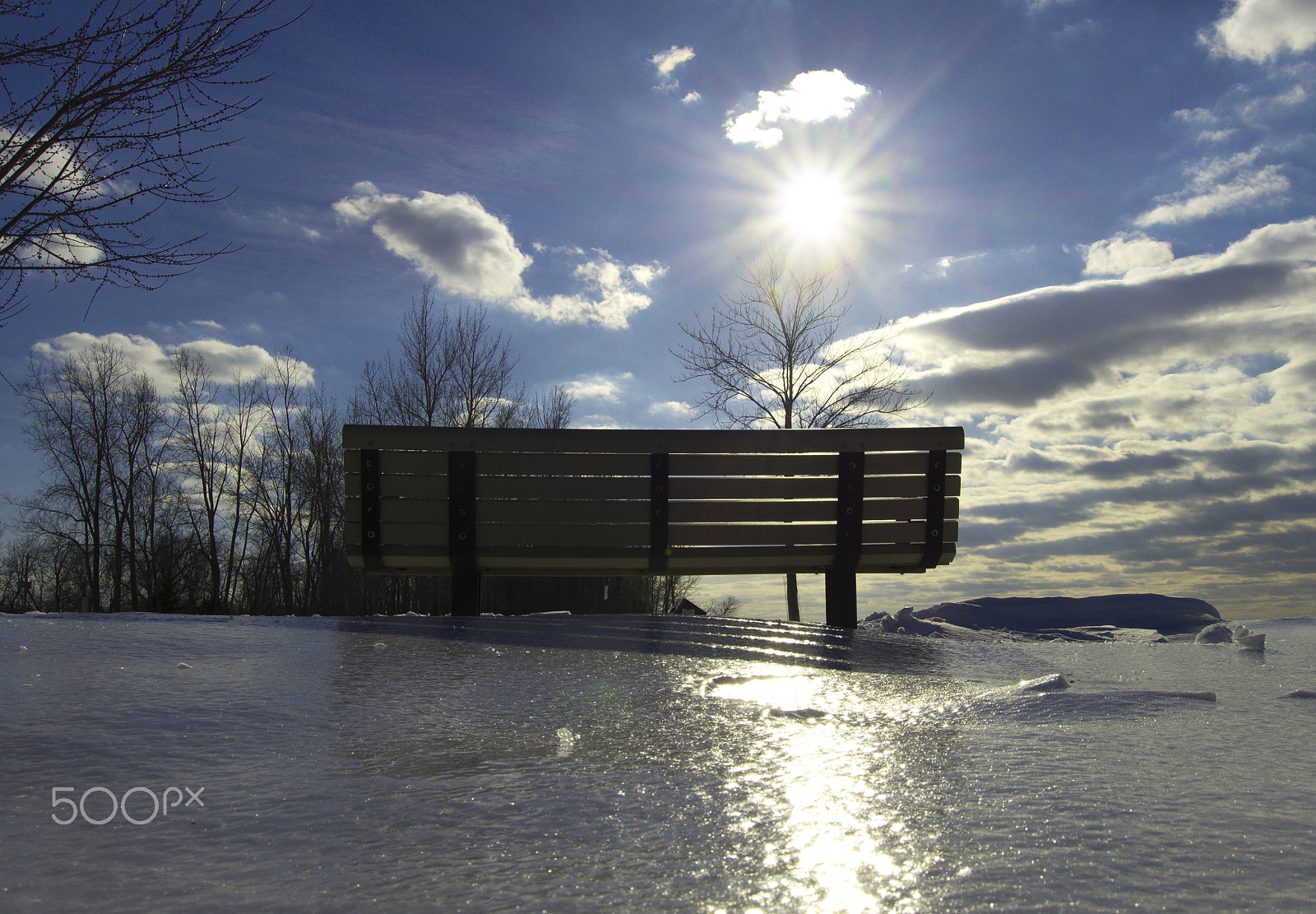 Sony SLT-A58 + 10-20mm F3.5 sample photo. A seat in the cold photography