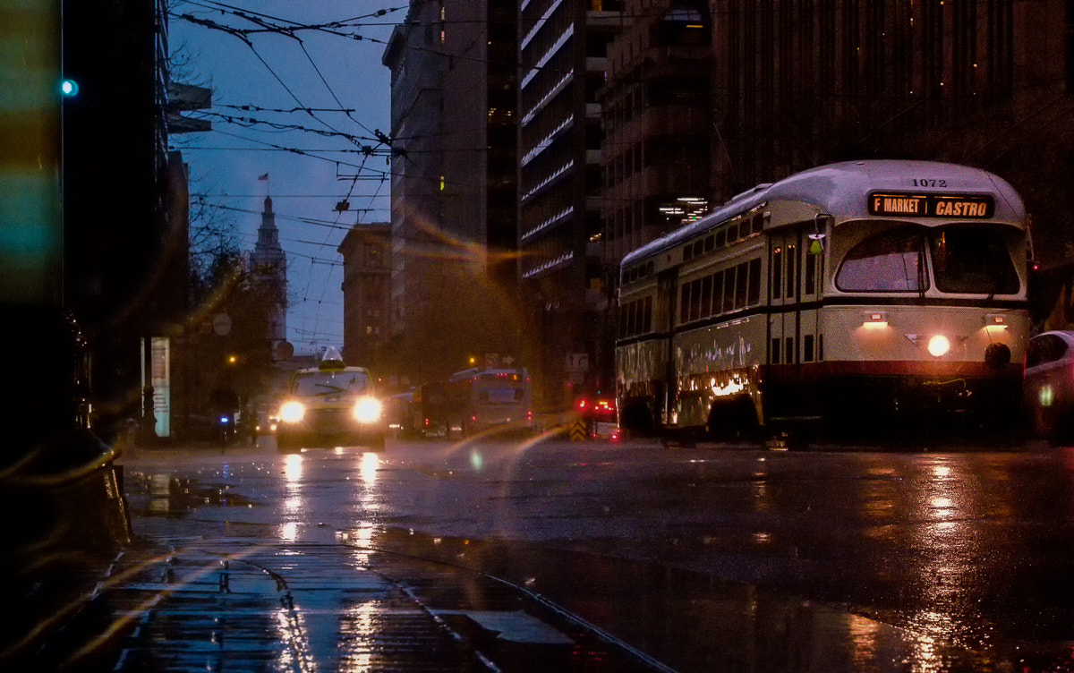 Panasonic Lumix DMC-GM5 sample photo. San francisco rainy evening photography