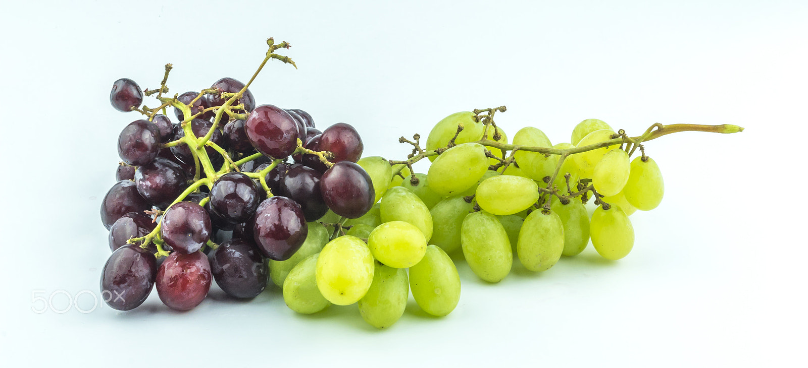 Sony a7 II + Sigma 30mm F2.8 EX DN sample photo. Grape with white background photography