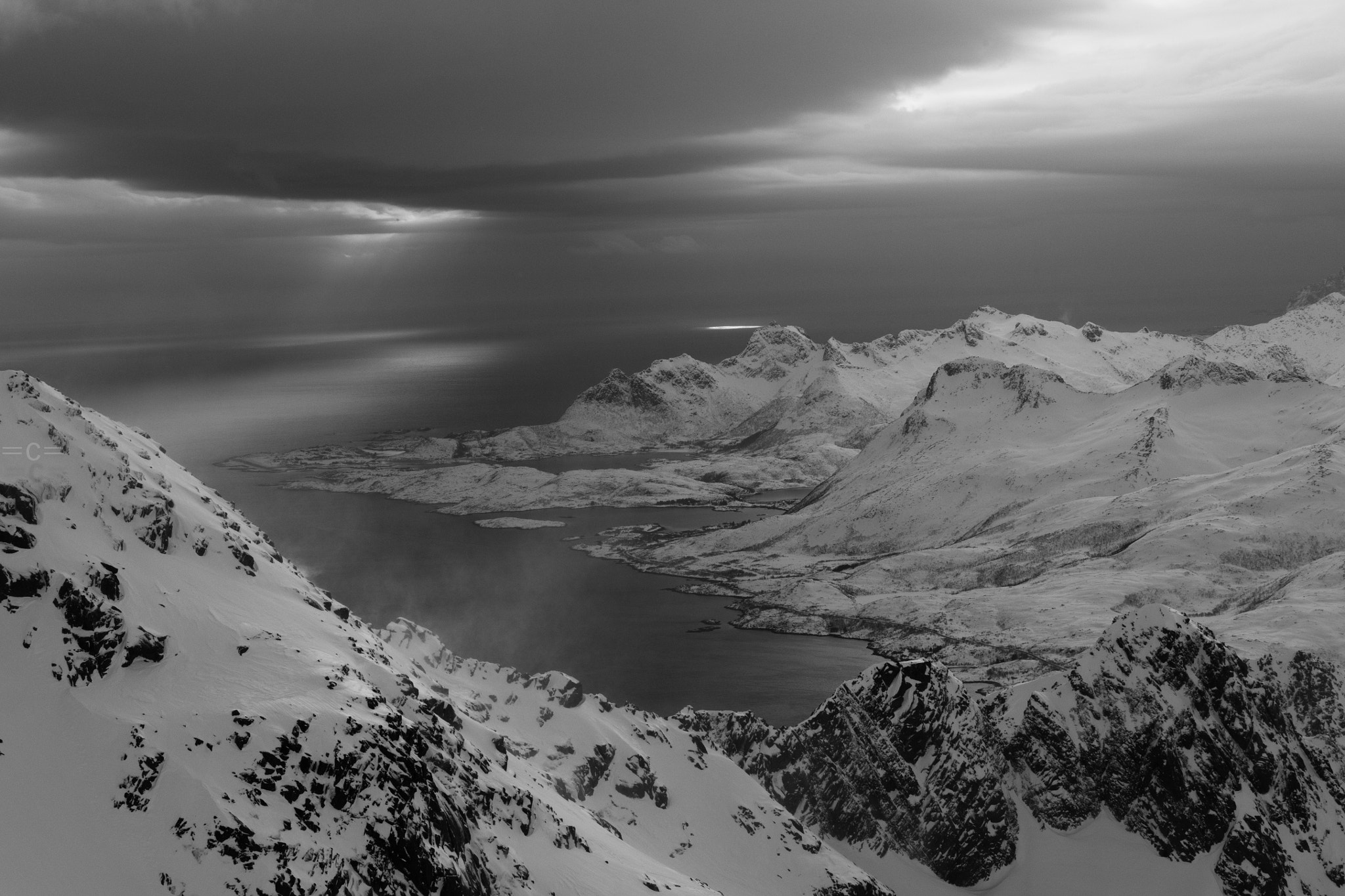 Canon EF 70-300mm F4-5.6L IS USM sample photo. View of lofoten photography