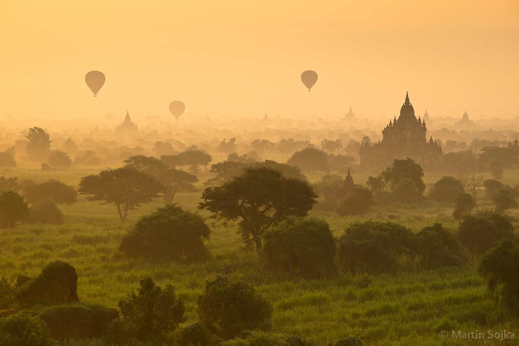 Bagan Balloons ~ Myanmar (Burma) by Martin Sojka on 500px.com