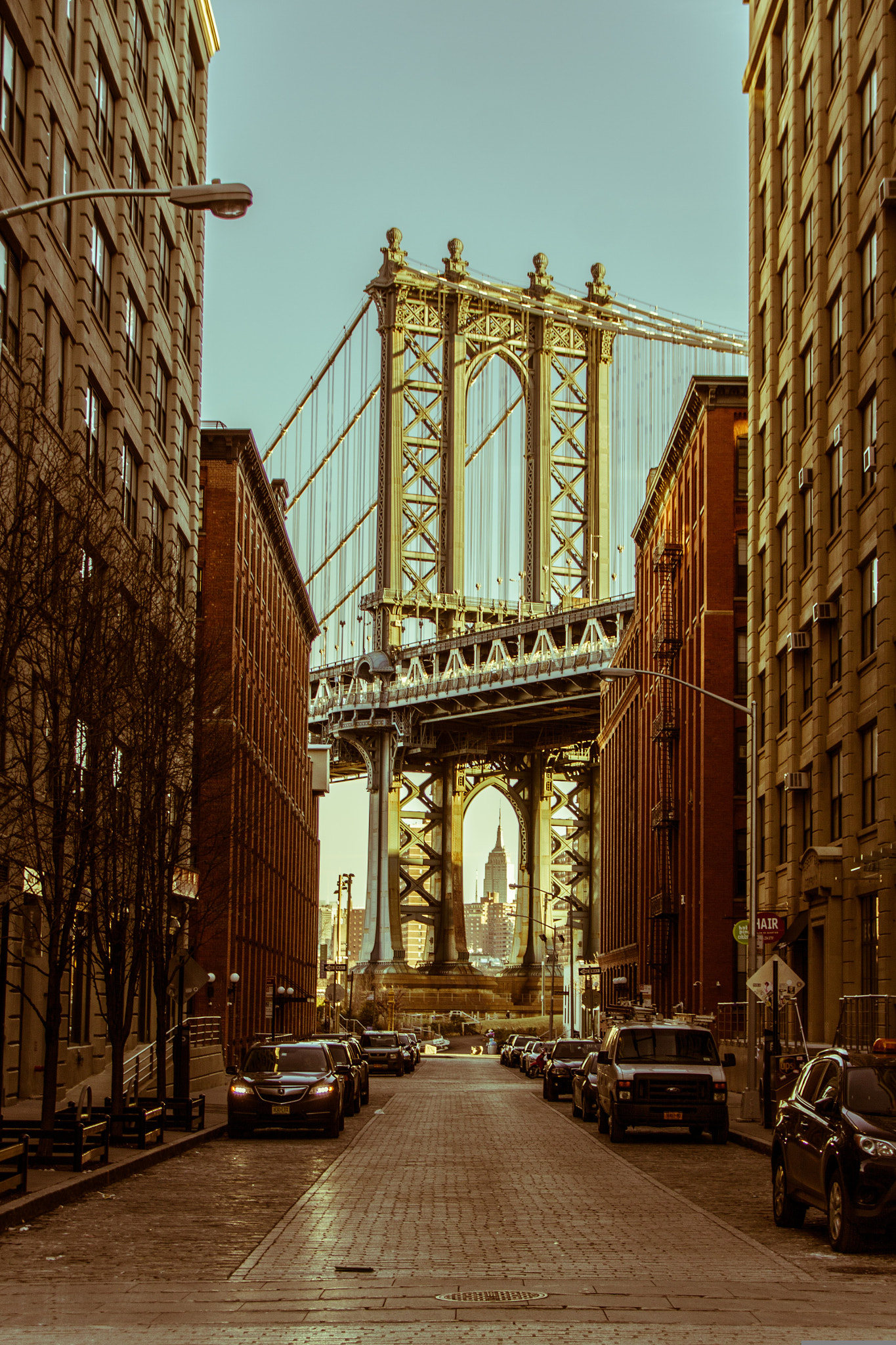 Canon EOS 50D + Sigma 18-200mm f/3.5-6.3 DC OS HSM [II] sample photo. Manhattan bridge photography