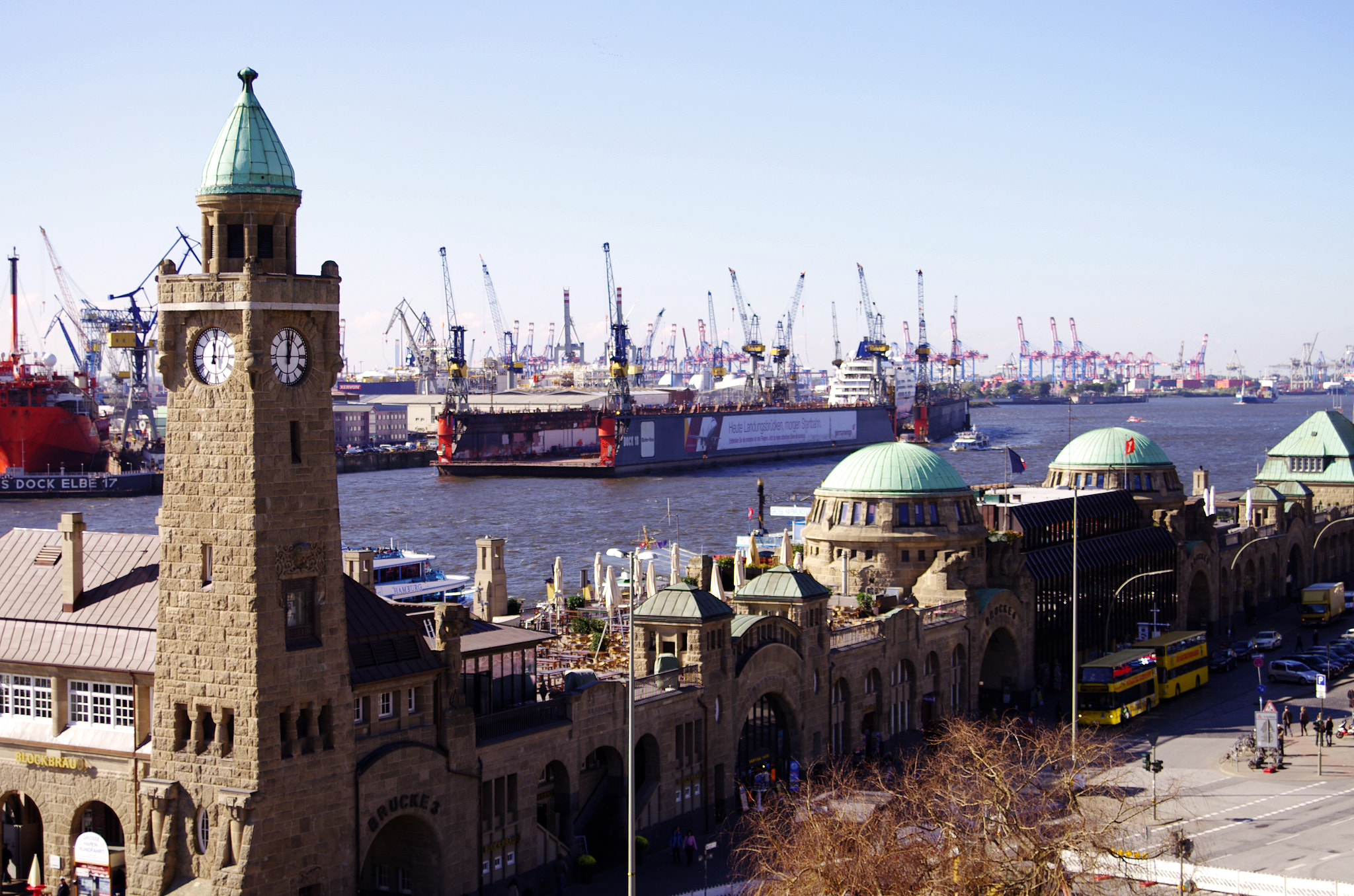 Tamron AF 28-75mm F2.8 XR Di LD Aspherical (IF) sample photo. Port of hamburg photography