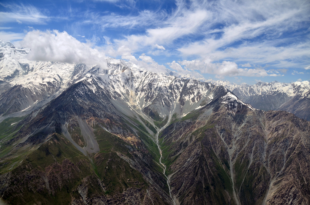 Pamir mountains from the helicopter by Vincent van Groundhog on 500px.com