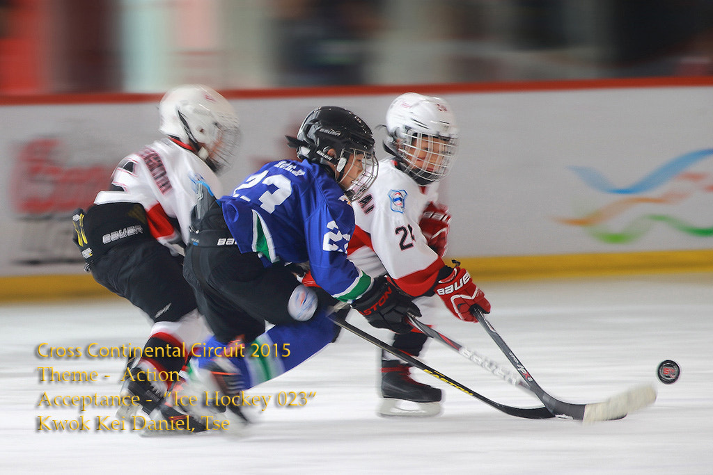Canon EF 70-200mm F2.8L IS II USM sample photo. Ice hockey photography