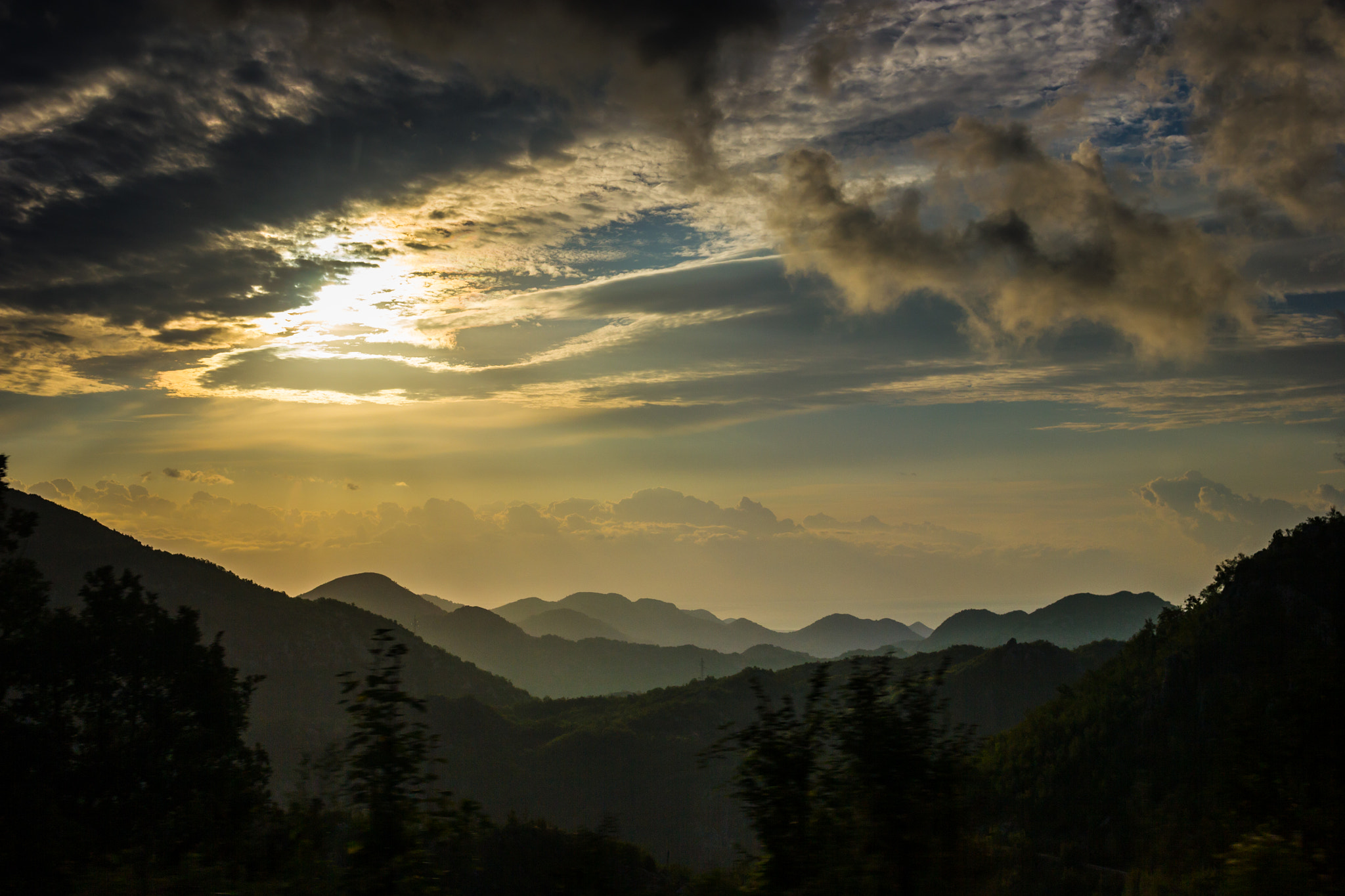Sigma 17-70mm F2.8-4 DC Macro OS HSM sample photo. Amazing view of mountain valley at sunrise. photography
