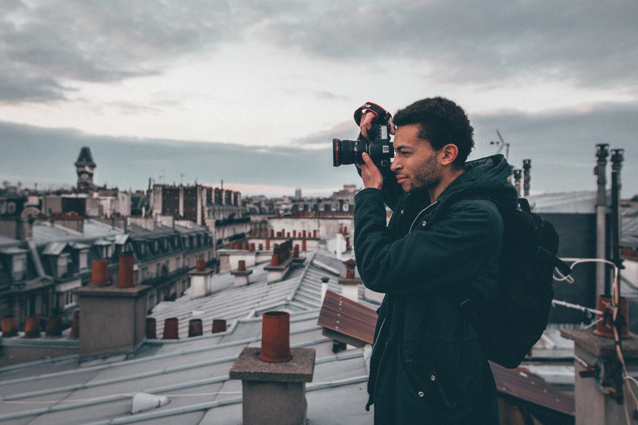 Canon EF 16-35mm F2.8L II USM sample photo. Rooftoping squad photography