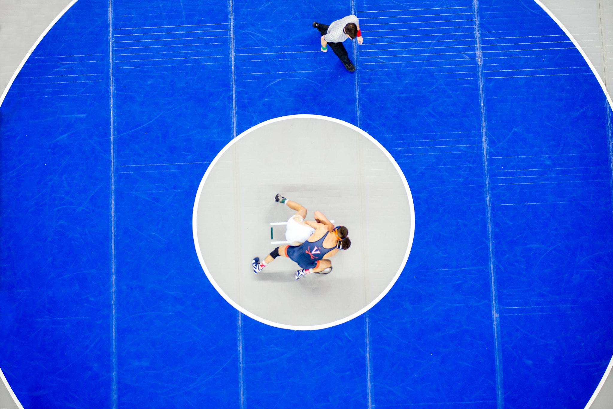 Sigma 70-200mm F2.8 EX DG OS HSM sample photo. Wrestling championships photography