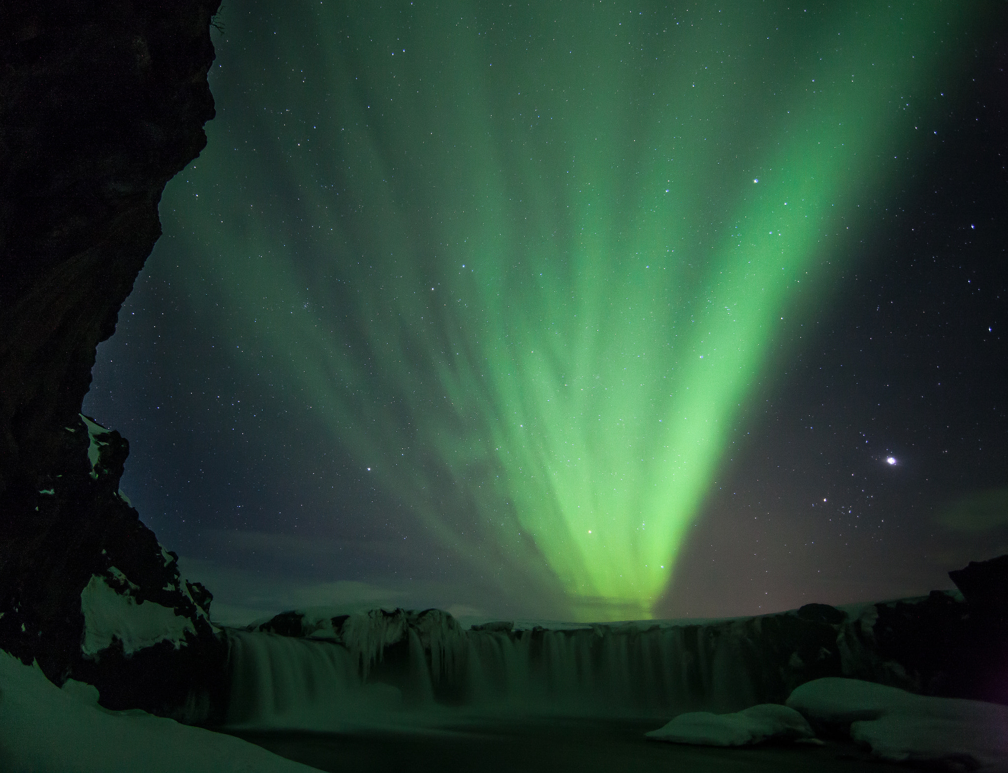Canon EF 14mm F2.8L II USM sample photo. Godafoss photography