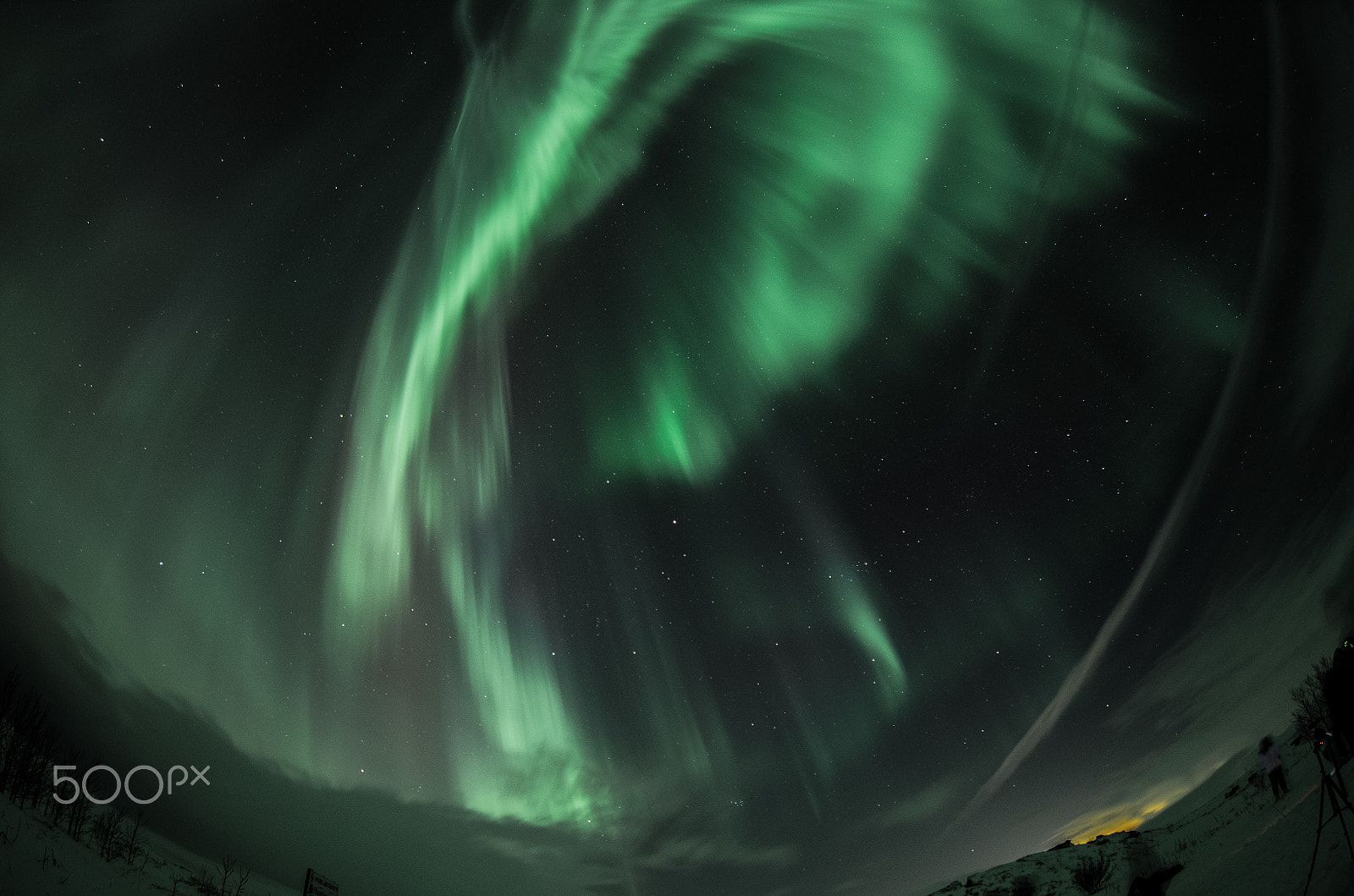 Pentax K-5 IIs sample photo. Northern lights in reykjavik on 7th mar photography