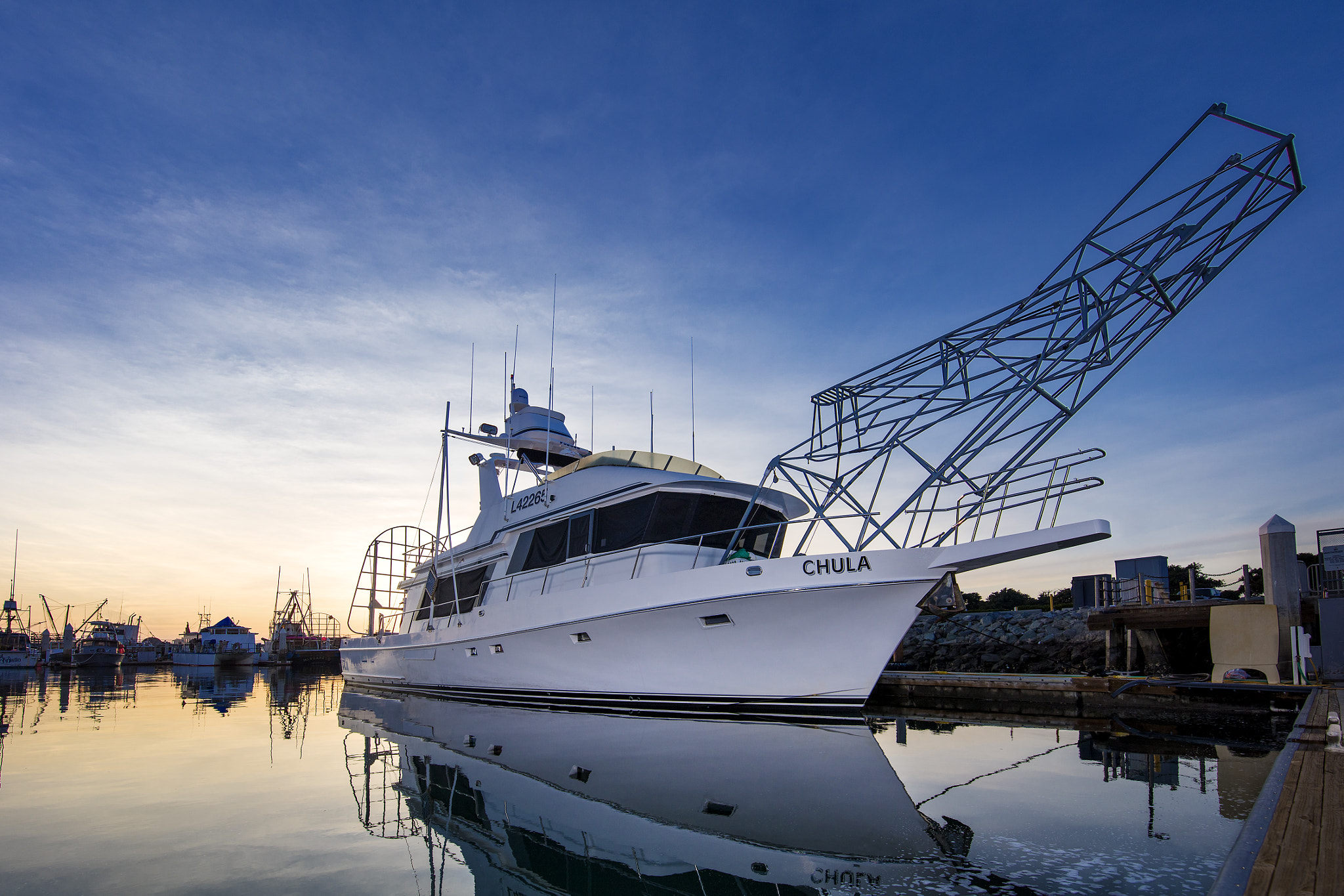 Canon EOS 5DS + Canon EF 300mm f/2.8L sample photo. Sunset at tuna harbor photography