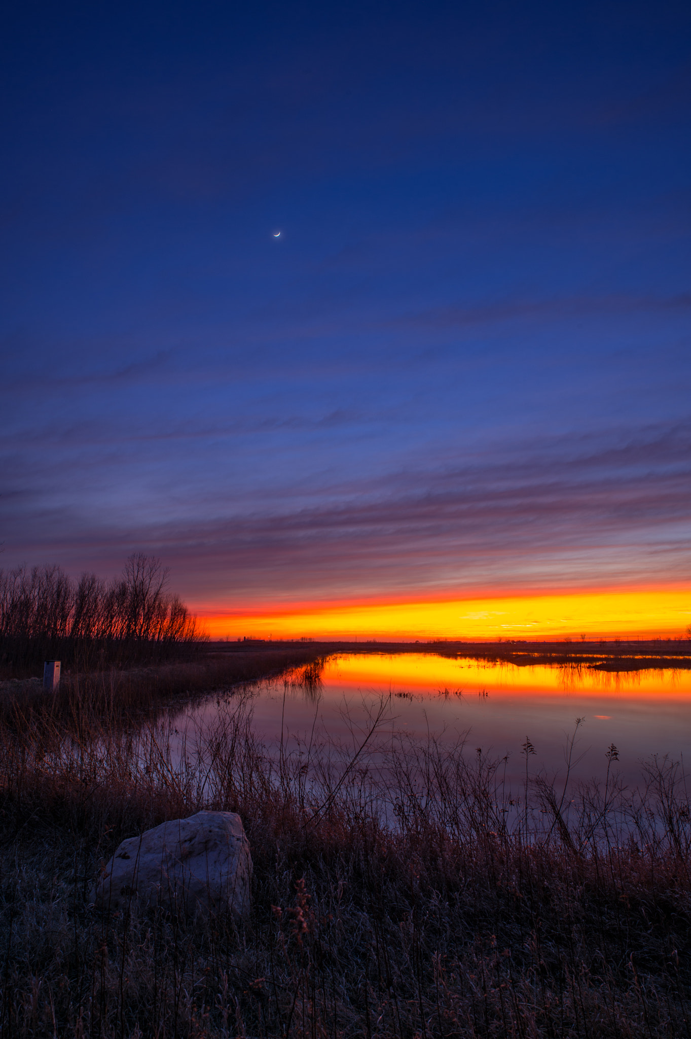 Nikon Df sample photo. Sunset photography