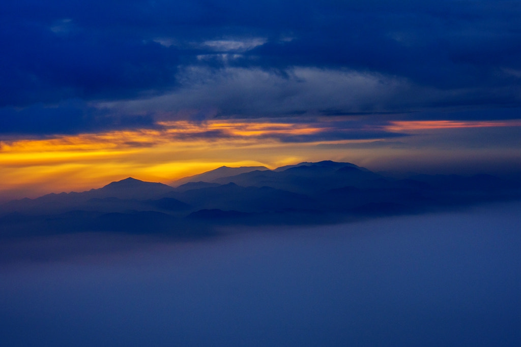 OLYMPUS M.12-50mm F3.5-6.3 sample photo. Distant hills photography