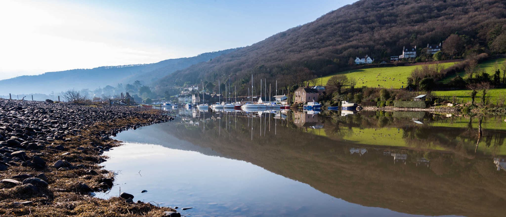 Nikon AF-S Nikkor 24-70mm F2.8E ED VR sample photo. Porlock weir photography