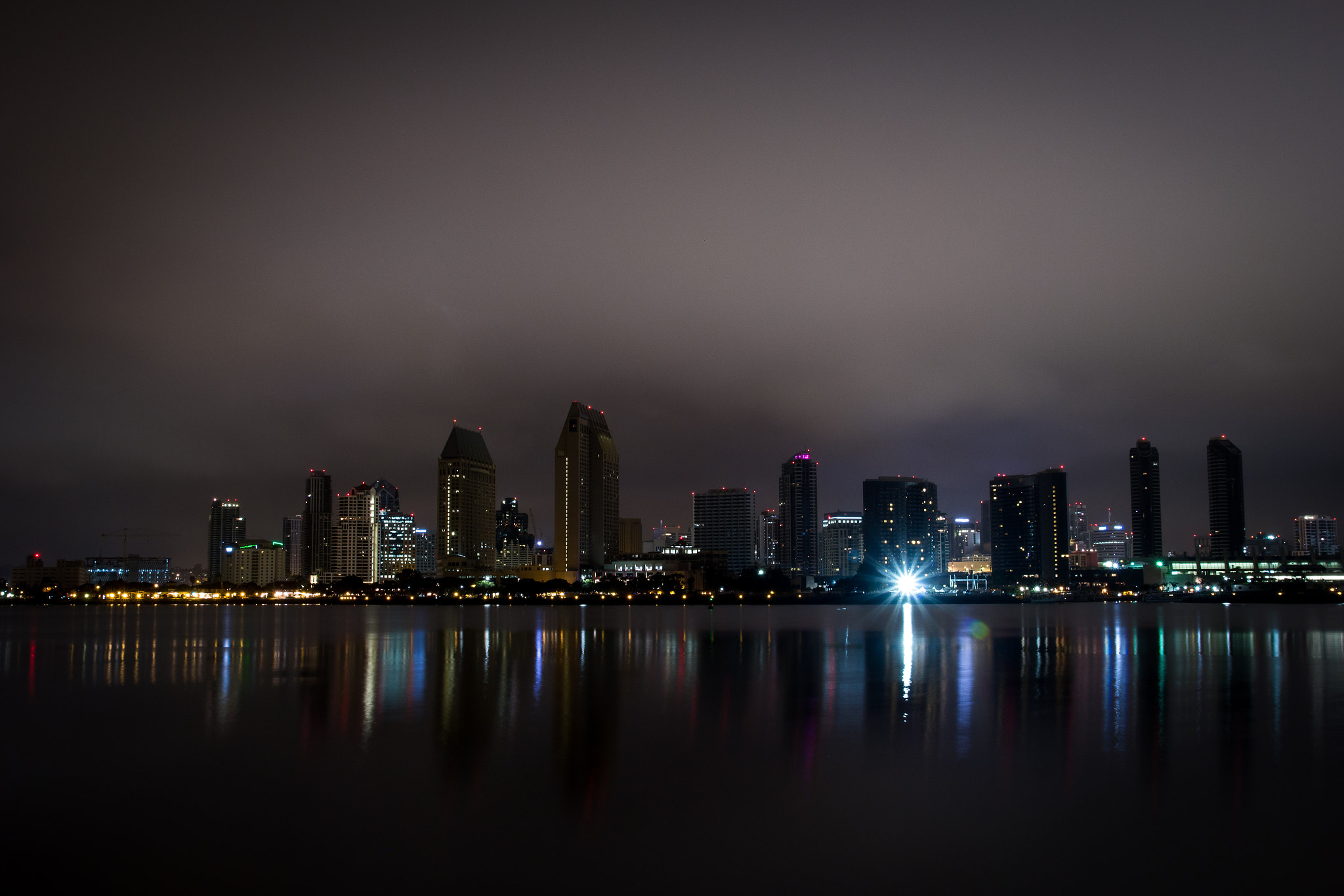 Tamron SP AF 17-50mm F2.8 XR Di II LD Aspherical (IF) sample photo. San diego skyine photography