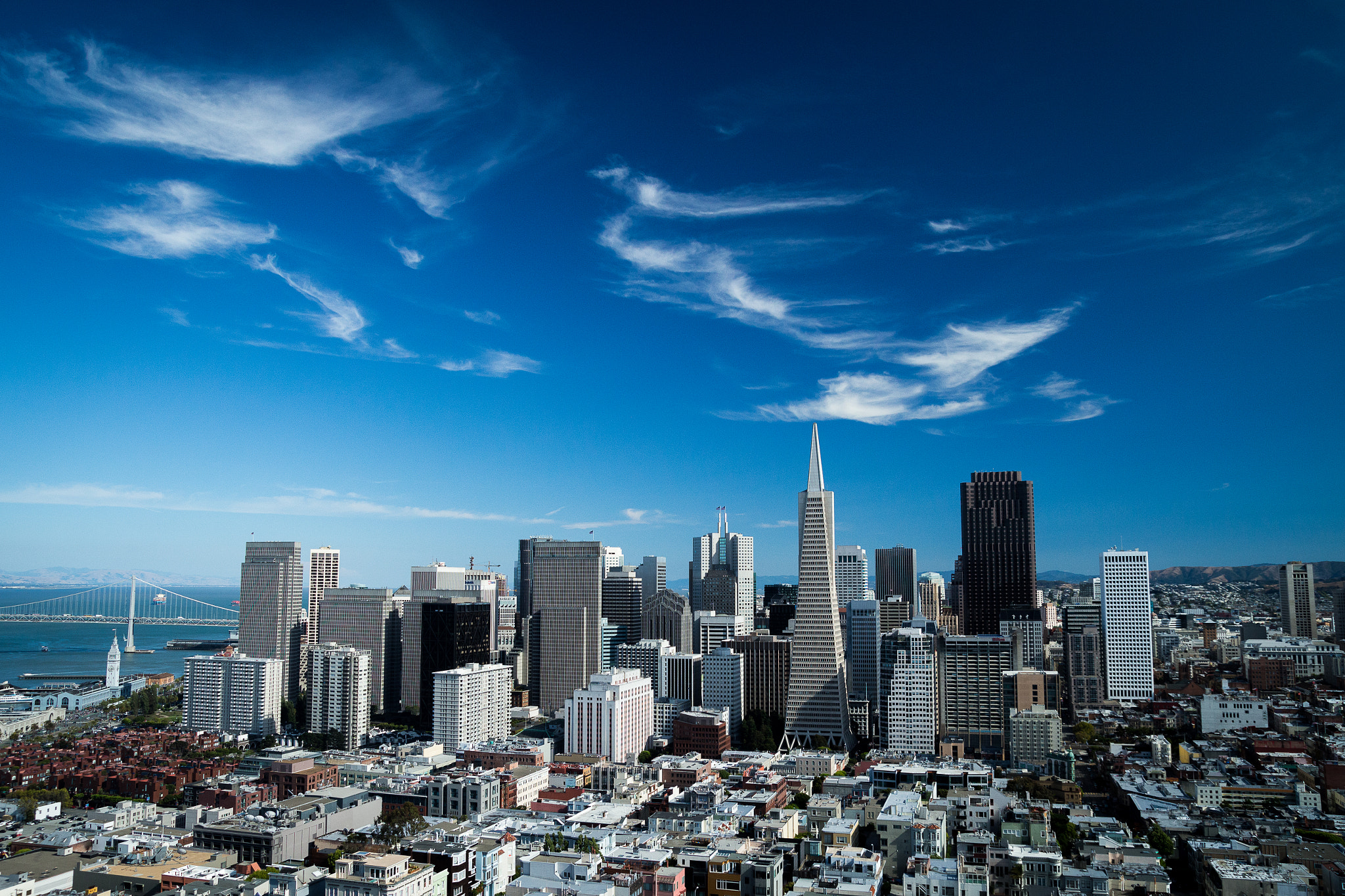 Tamron SP AF 17-50mm F2.8 XR Di II LD Aspherical (IF) sample photo. San francisco skyline photography