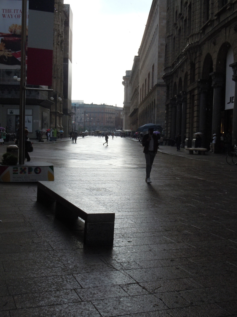 Nikon Coolpix S6000 sample photo. A street in milan photography