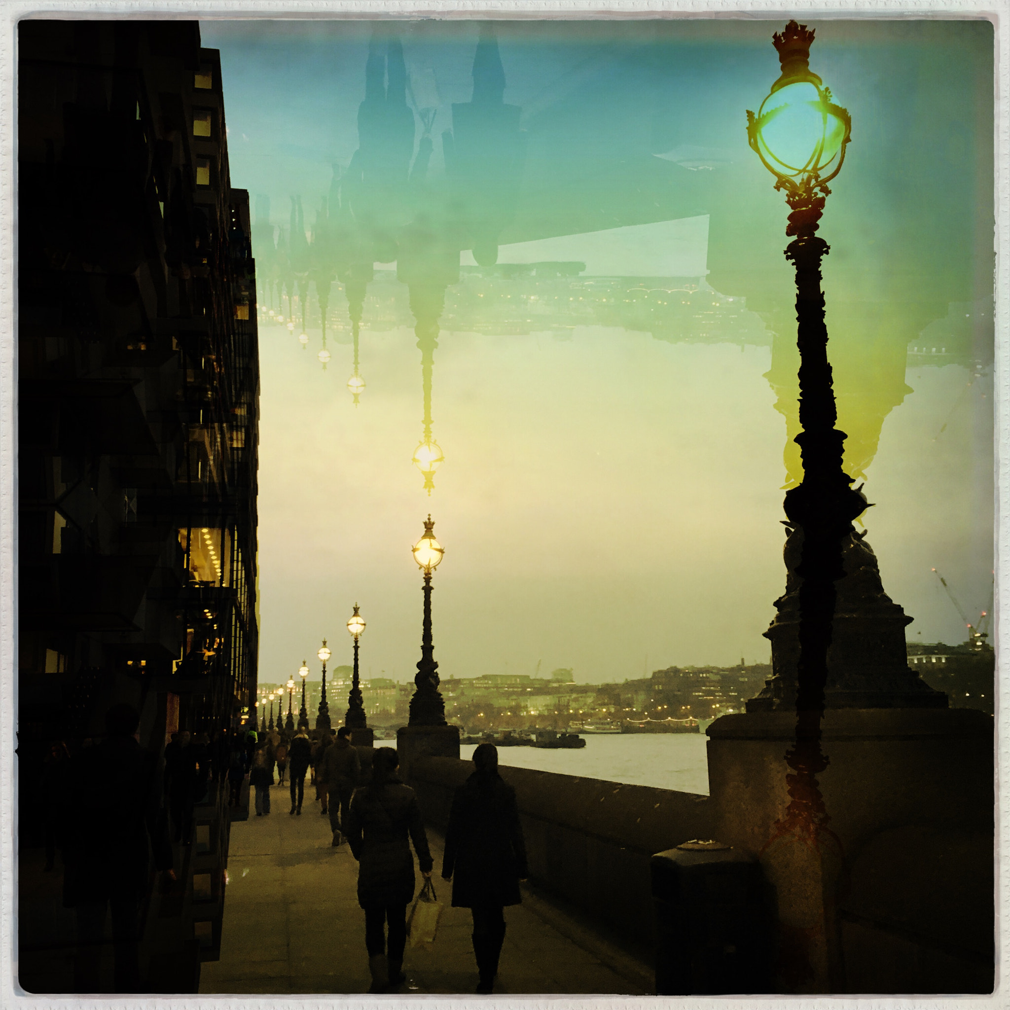 Hipstamatic 311 sample photo. Southbank photography