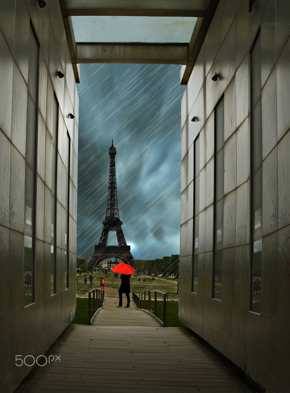 Pentax OPTIO E40 sample photo. Rainy day in paris photography