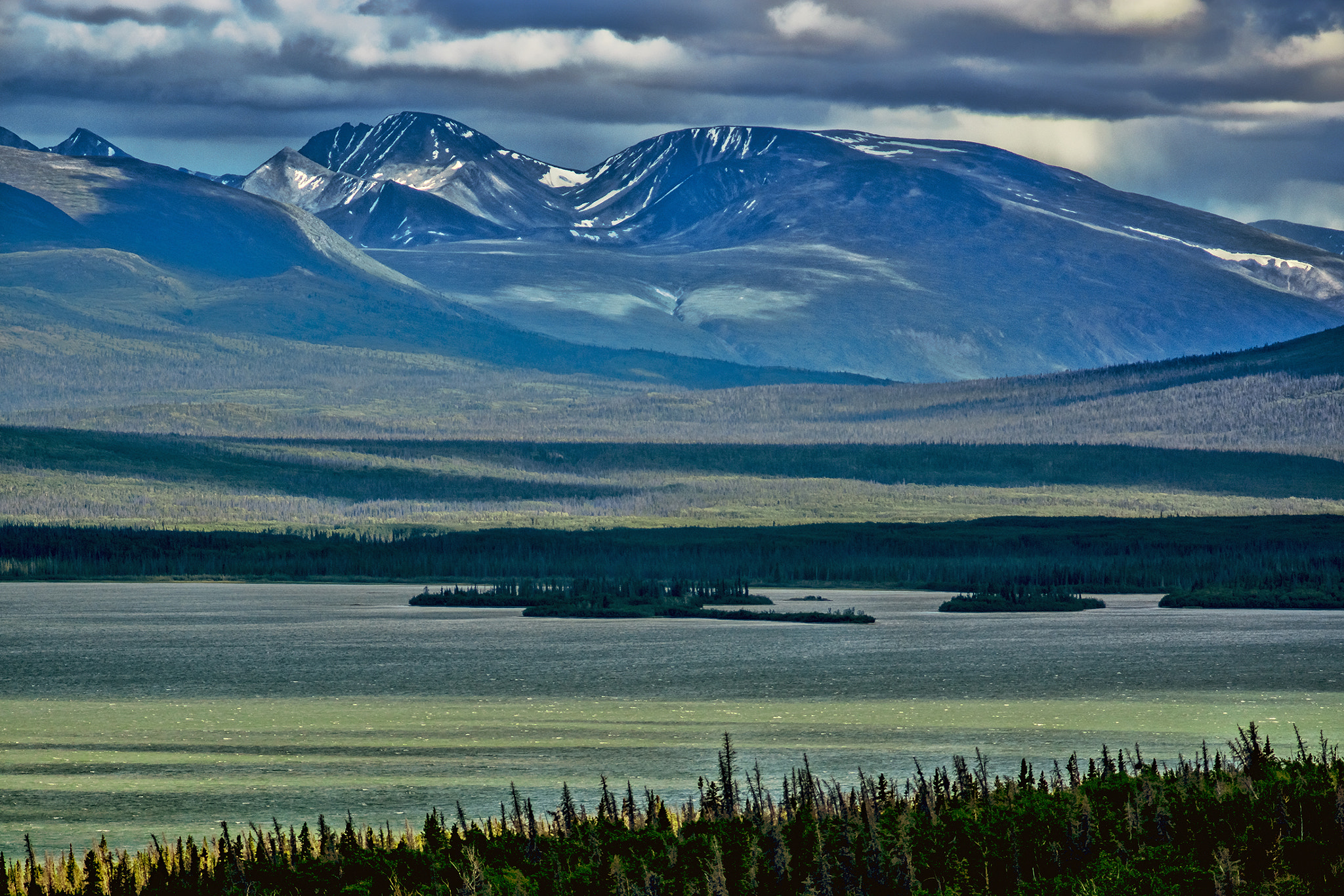 Sony SLT-A65 (SLT-A65V) + Minolta AF 200mm F2.8 HS-APO G sample photo. Dezadeash lake kluane ntl park photography