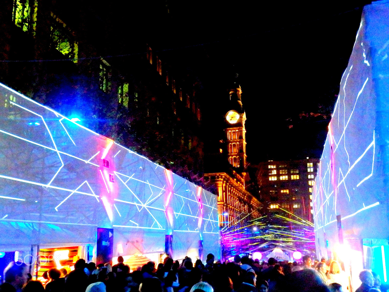 Olympus SZ-16,DZ-105 sample photo. Vivid sydney photography