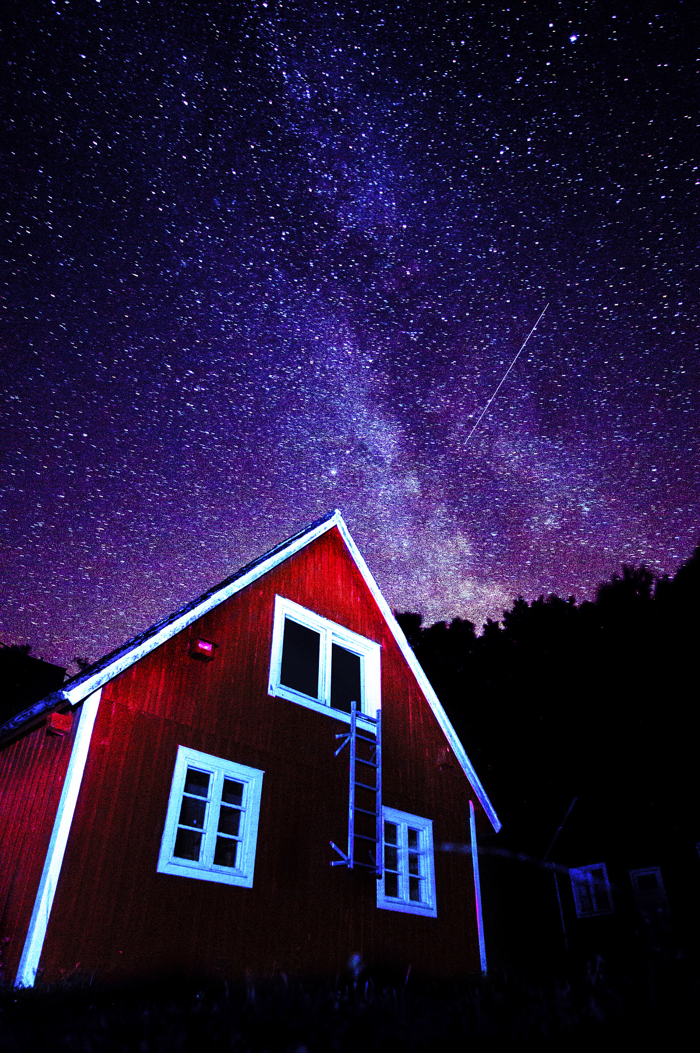 Sony SLT-A57 + Sigma 10-20mm F3.5 EX DC HSM sample photo. Night sky at söderåsens national park photography