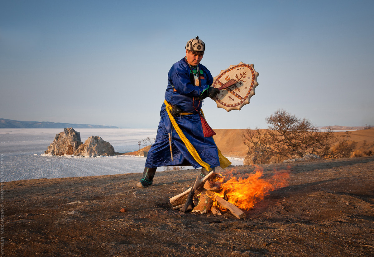 Canon EOS-1Ds Mark III sample photo. Shaman of buryatia photography