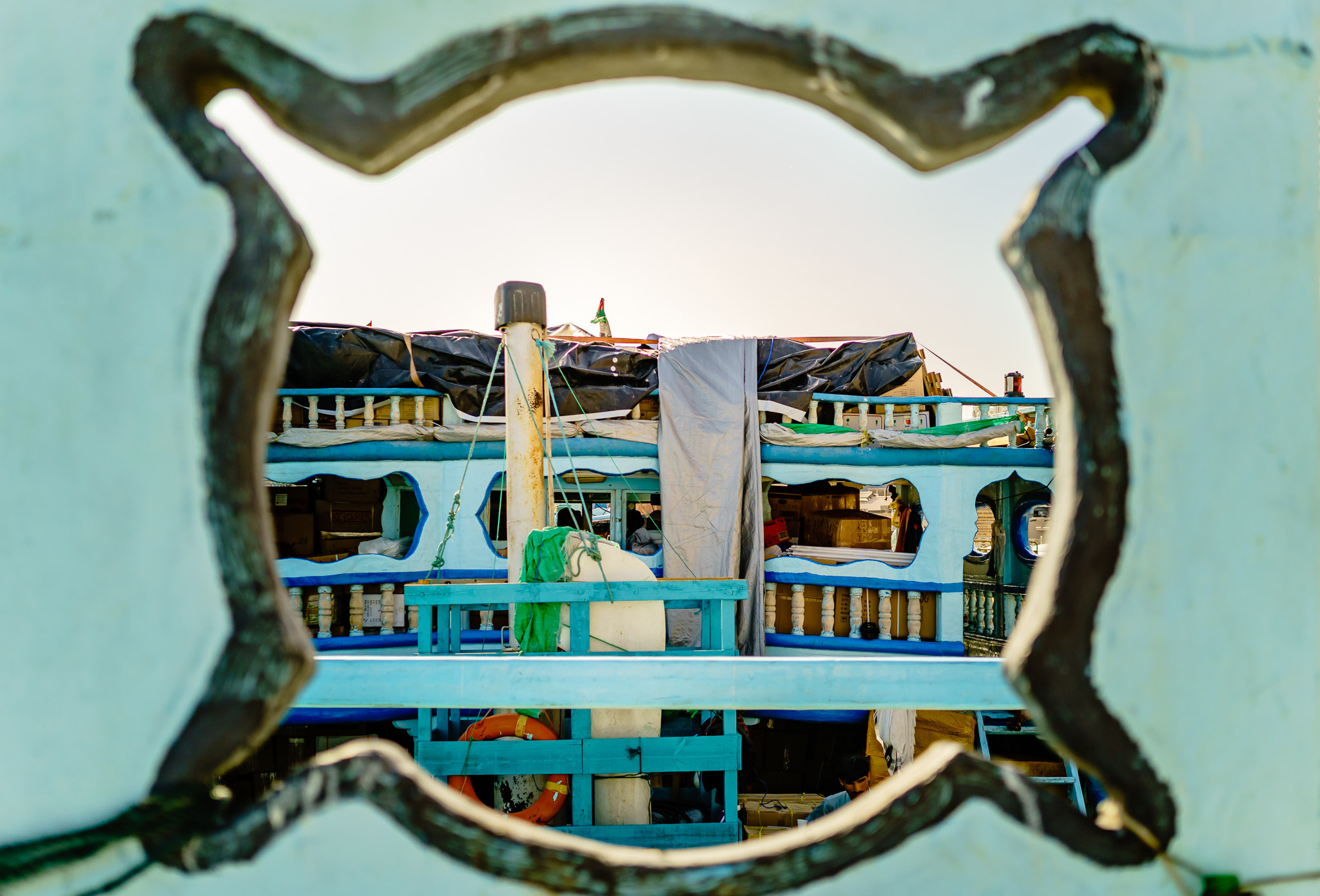 Sony a7R II + Sigma 30mm F2.8 EX DN sample photo. Dhow view from the bow photography
