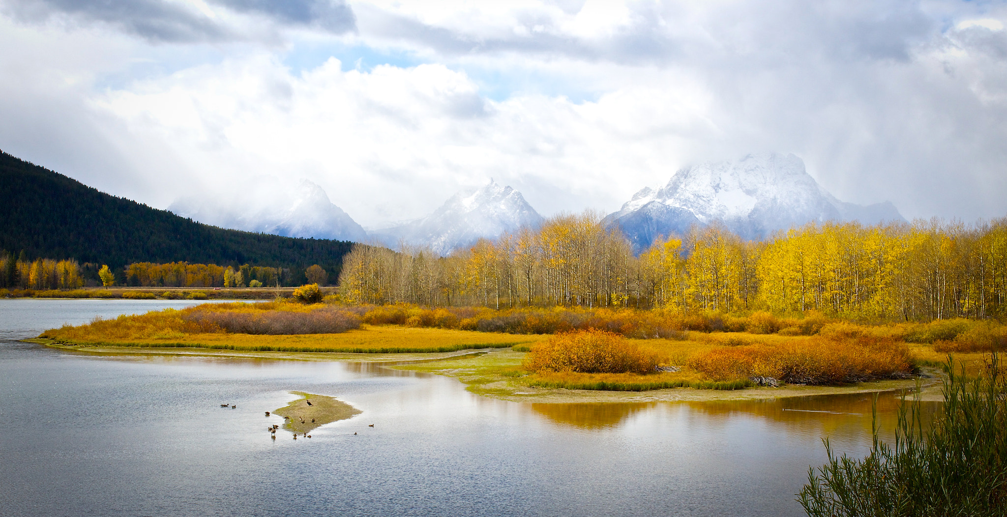Canon EOS M + Sigma 35mm F1.4 DG HSM Art sample photo. Tetons photography
