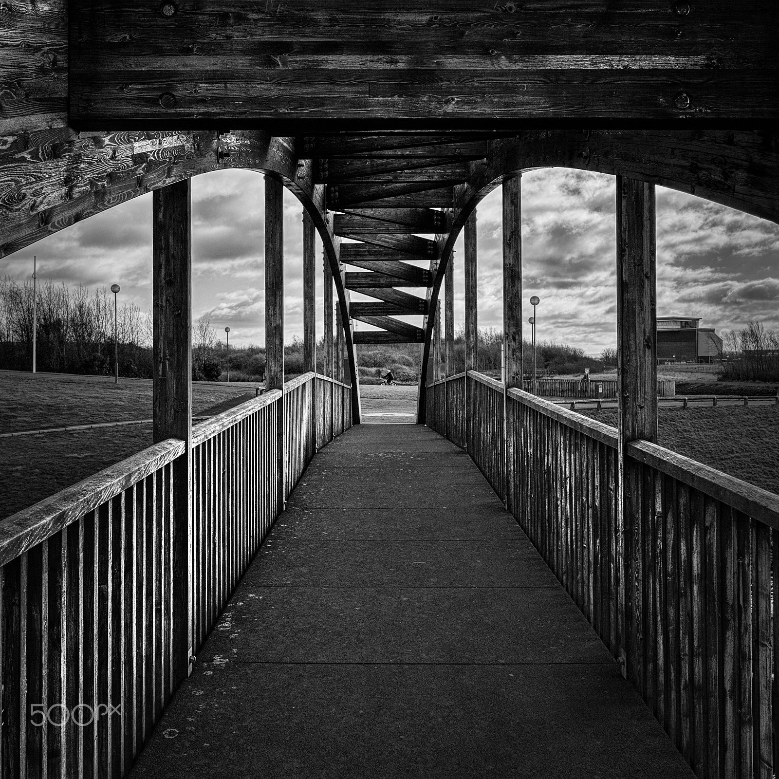 Canon EOS-1D X + Canon TS-E 24.0mm f/3.5 L II sample photo. Across the wooden bridge photography