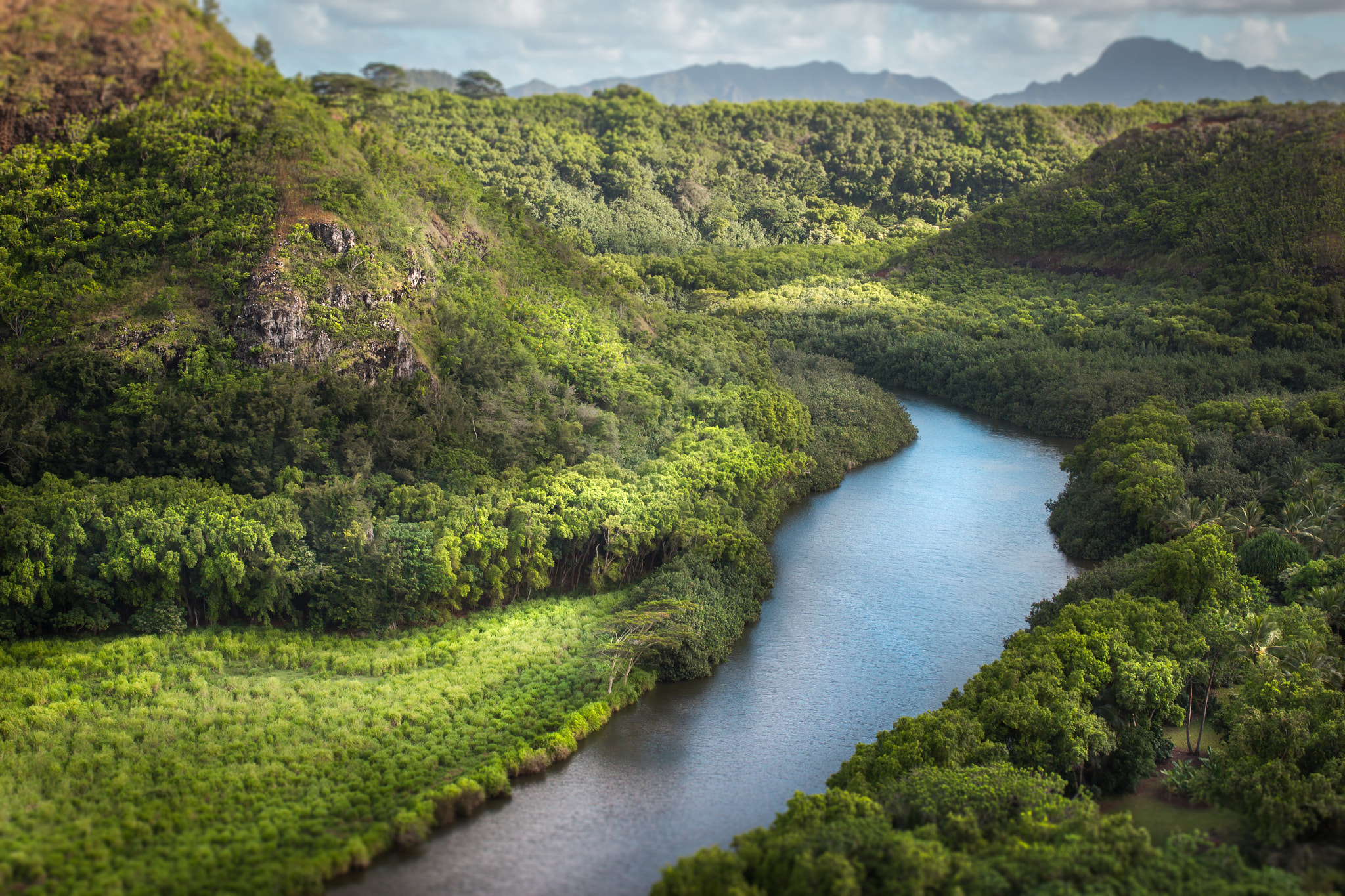 Canon EOS M + Sigma 35mm F1.4 DG HSM Art sample photo. Wailua river valley photography