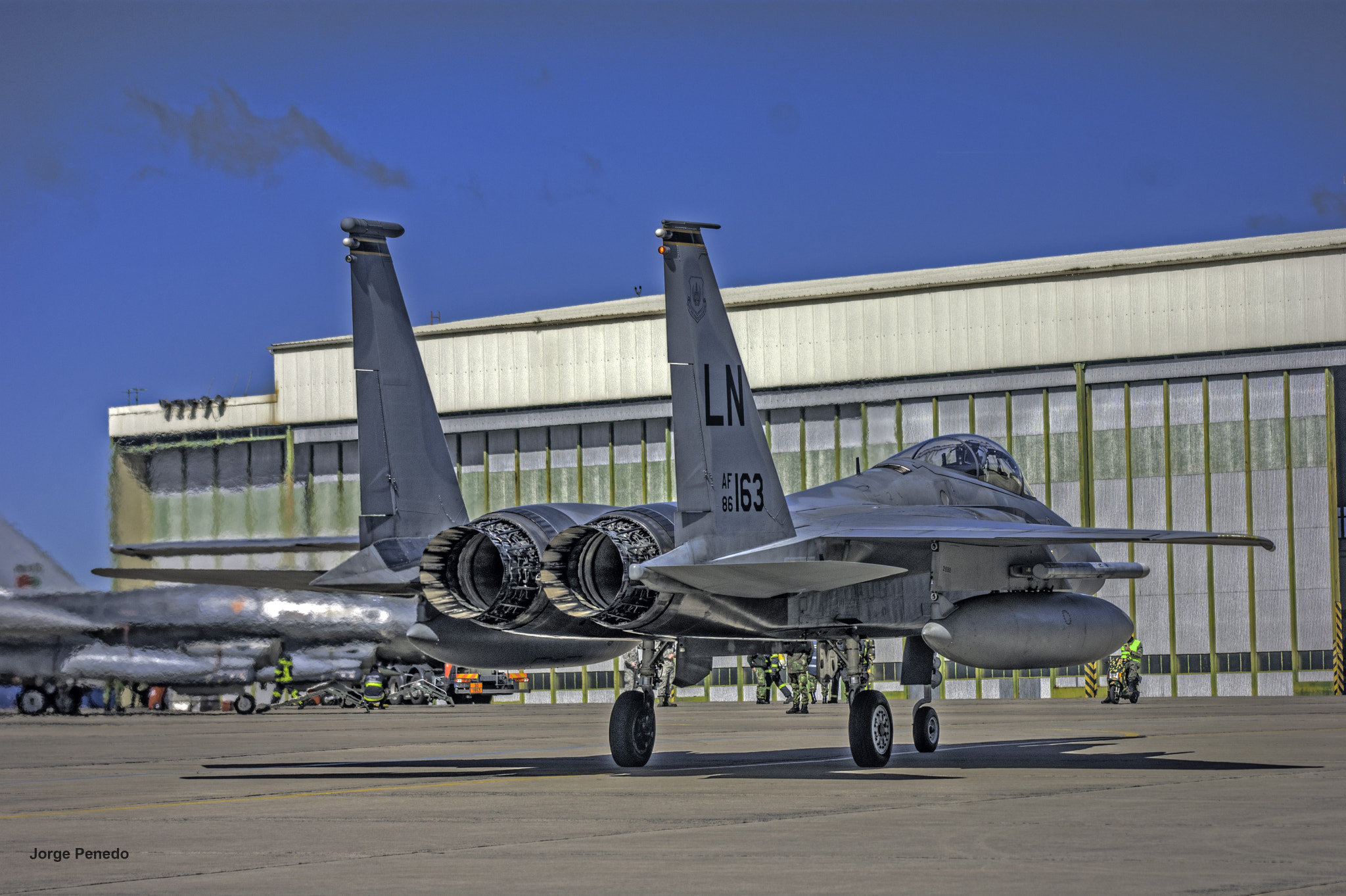 Sony Alpha DSLR-A390 sample photo. F-15c eagle photography