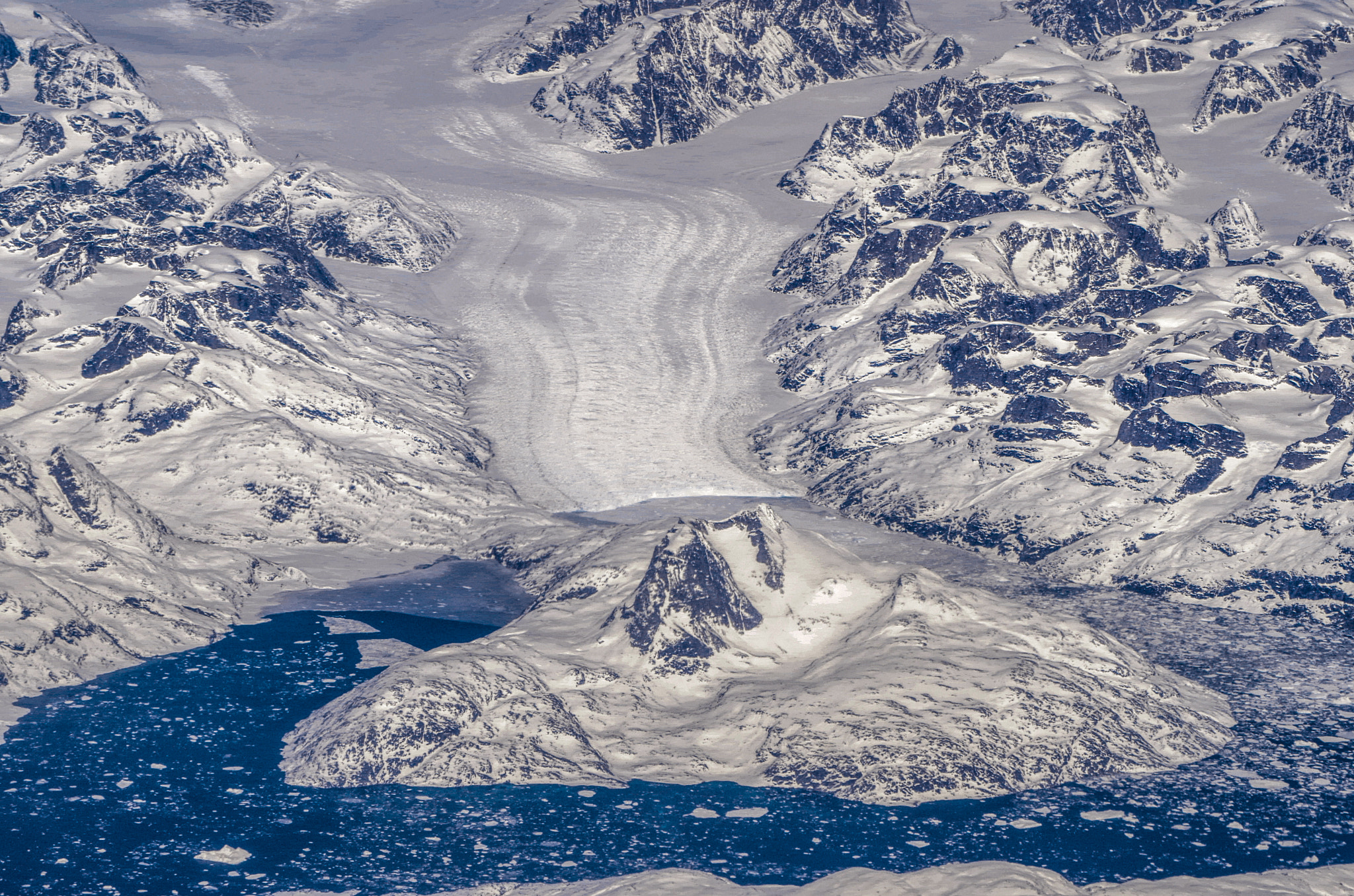 smc PENTAX-DA L 50-200mm F4-5.6 ED sample photo. Greenland 11000 meters alt photography